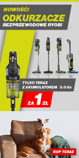 Ryobi Odkurzacze