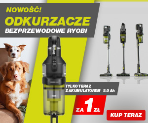 Ryobi Odkurzacze