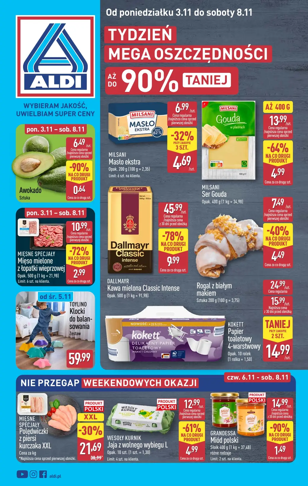 Aldi, gazetka do 08.11.2025