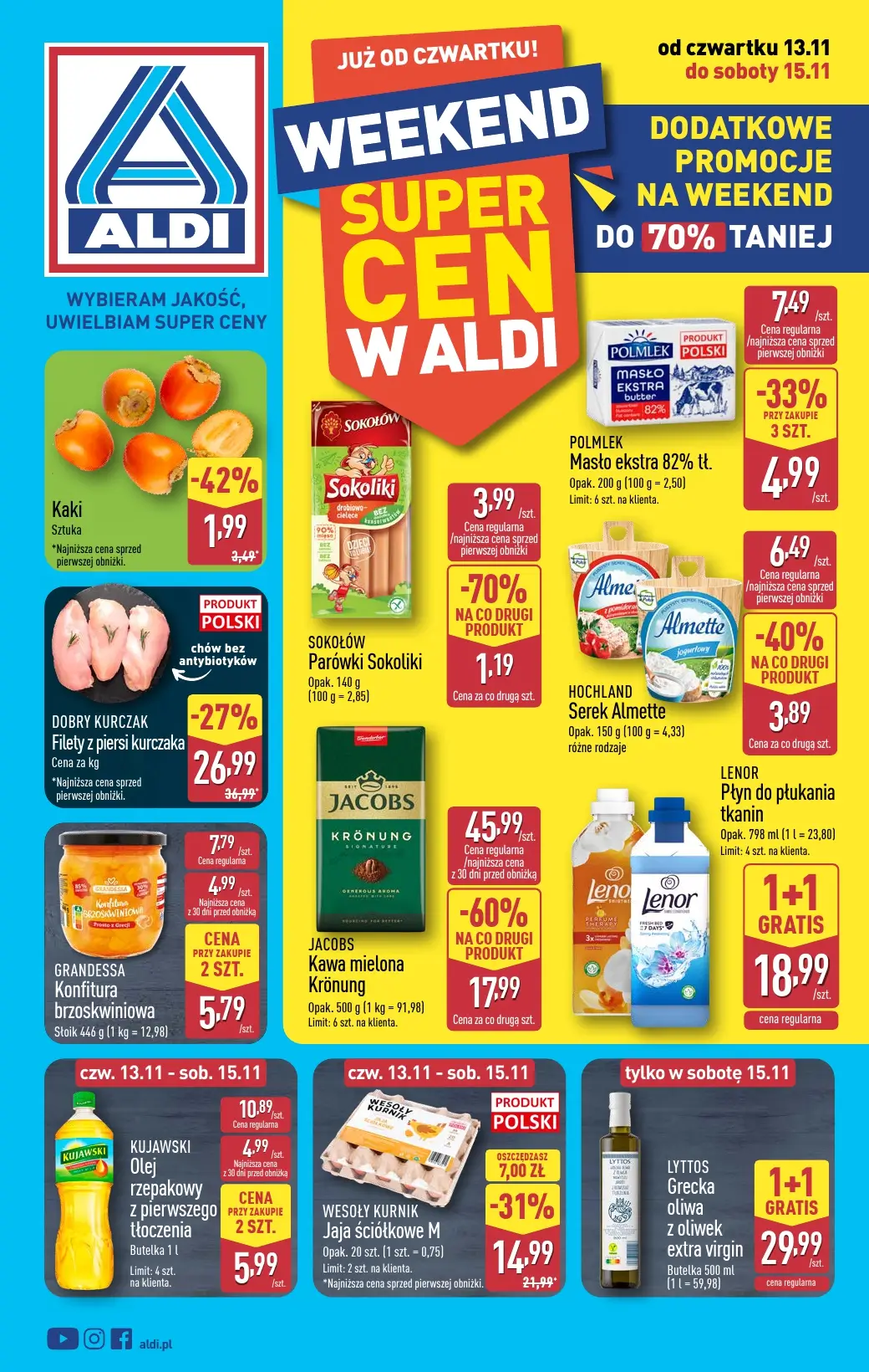 Aldi, gazetka do 15.11.2025
