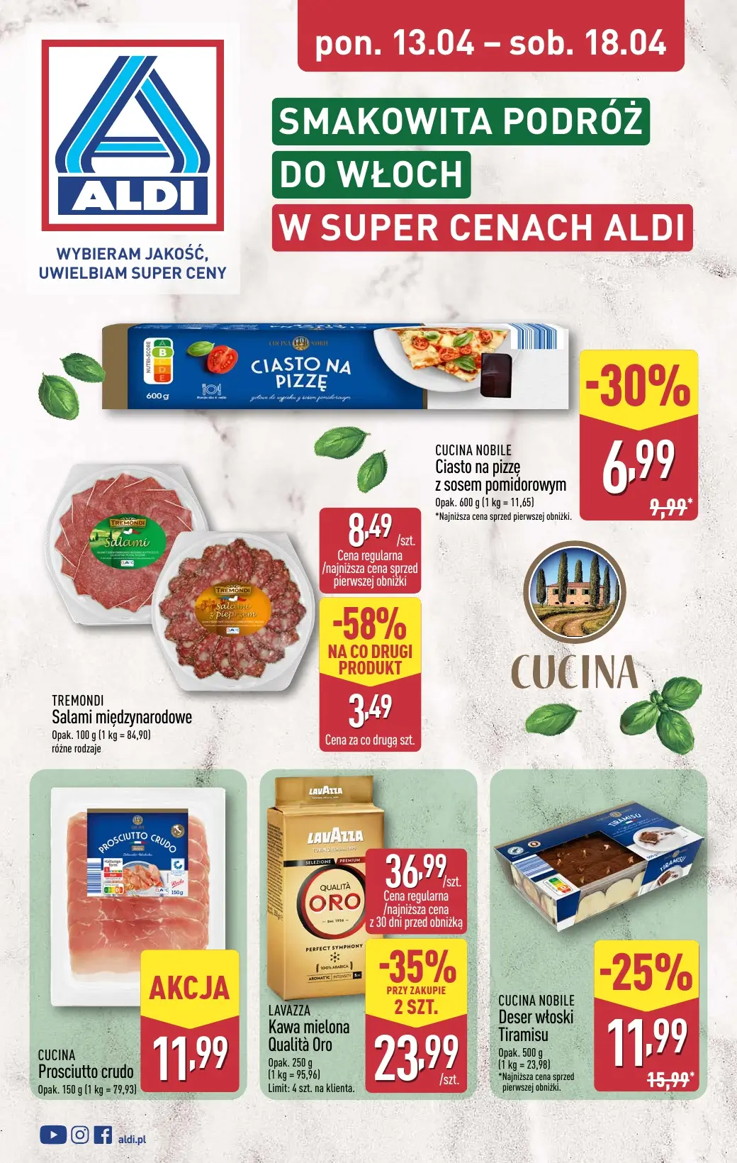 Aldi, gazetka do 18.04.2026