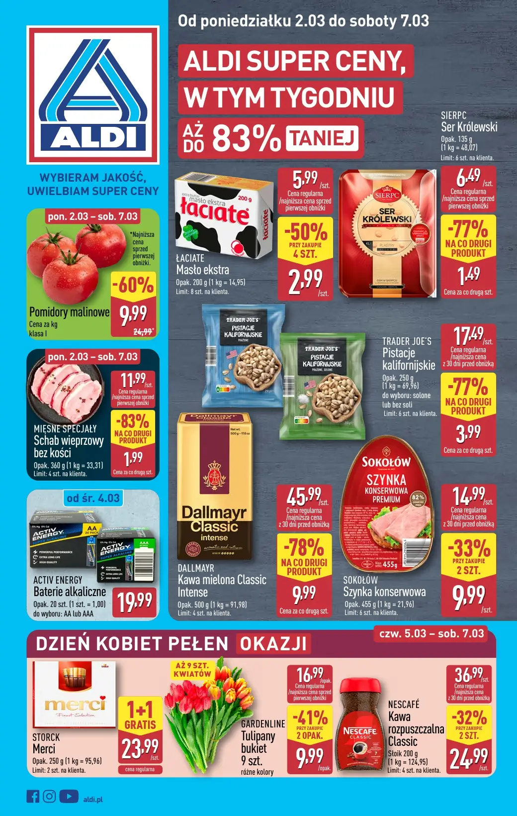 Aldi, gazetka do 07.03.2026 07.03.2026