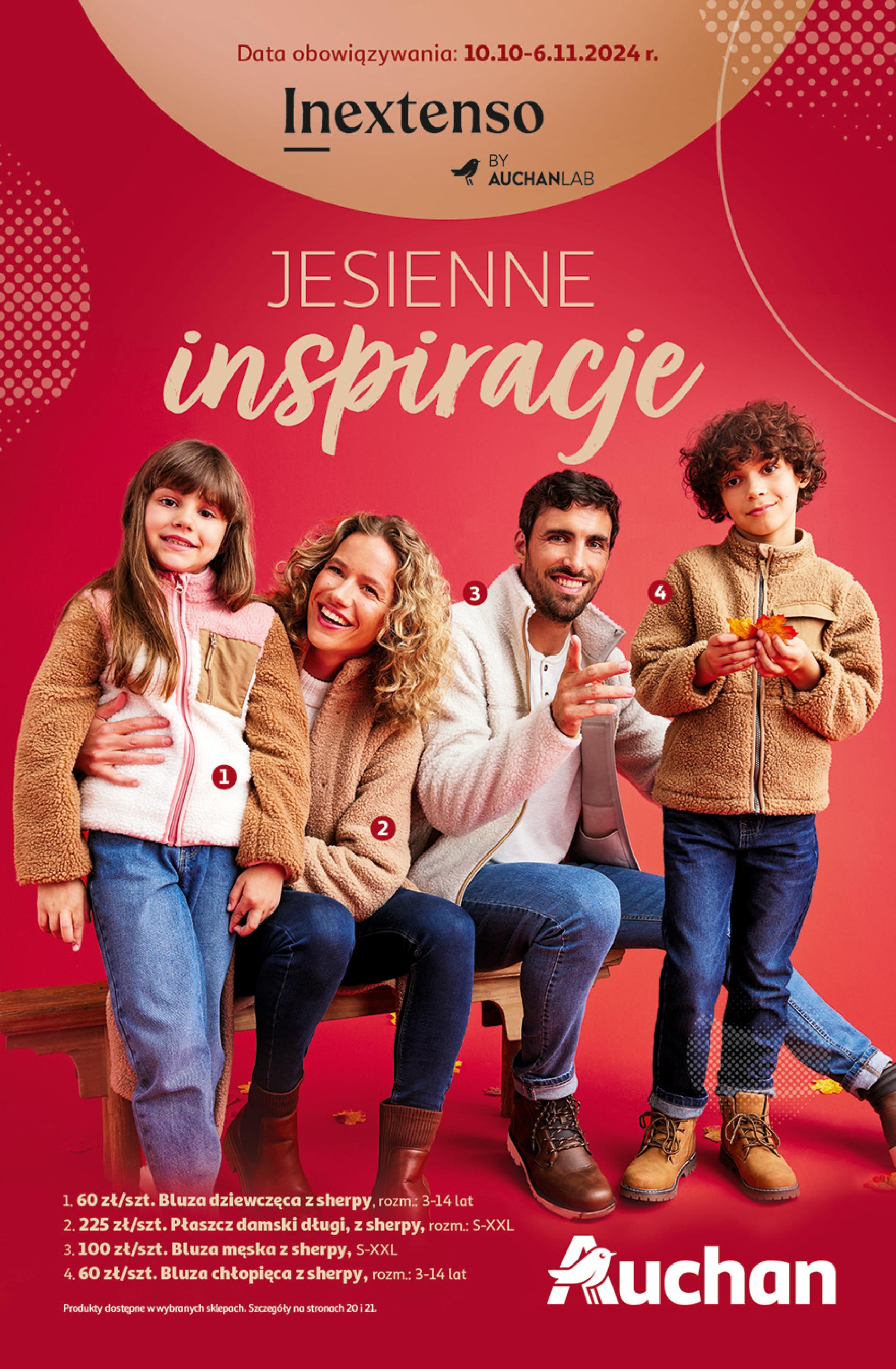 Auchan, gazetka do 06.11.2024 - Jesienne inspiracje 