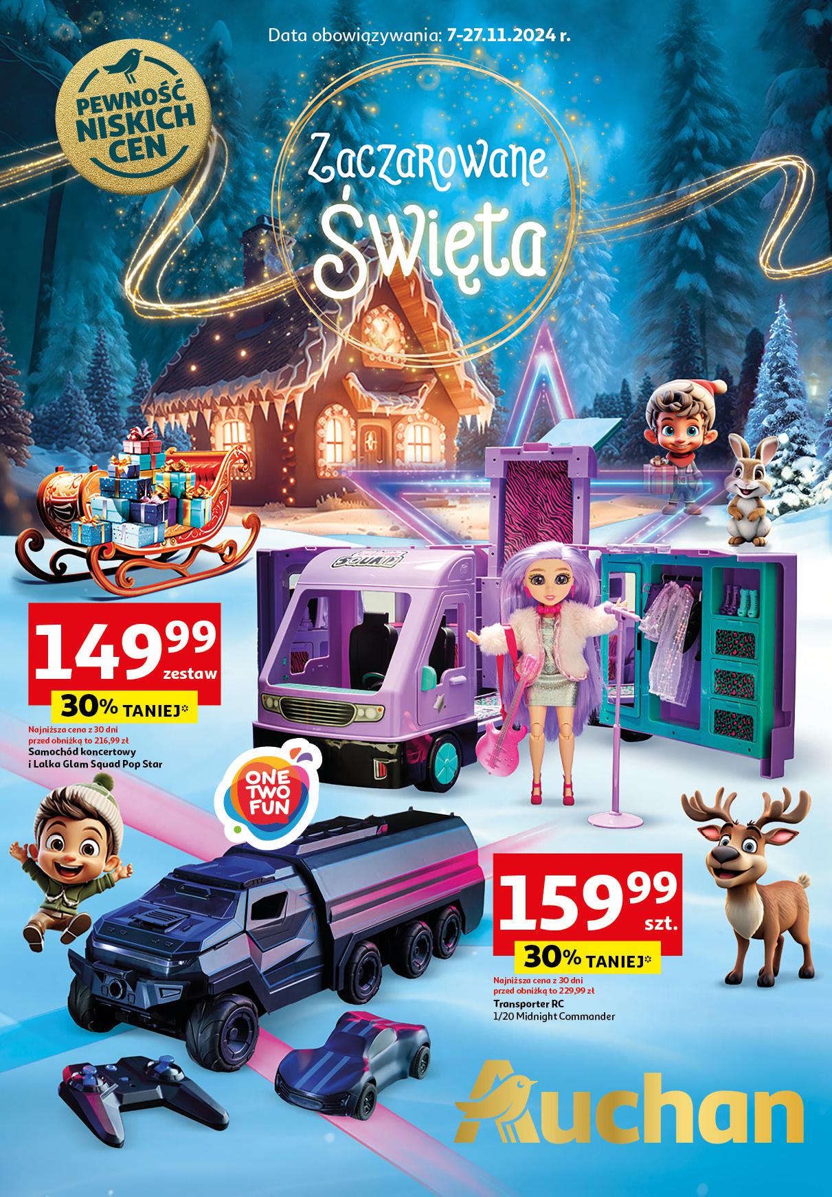 Auchan, katalog Zabawki do 27.11.2024 