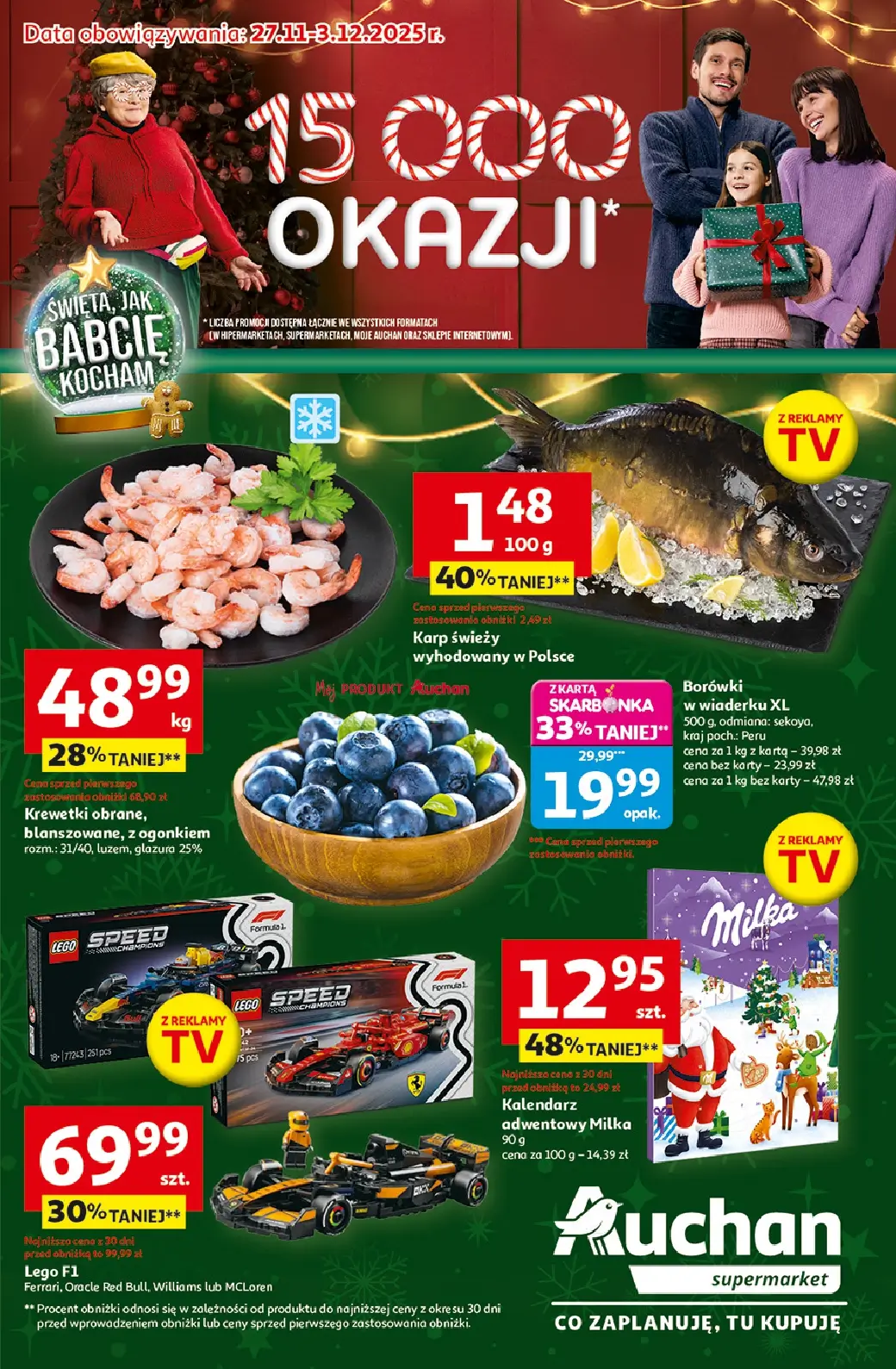 Auchan Supermarket, gazetka do 03.12.2025 03.12.2025