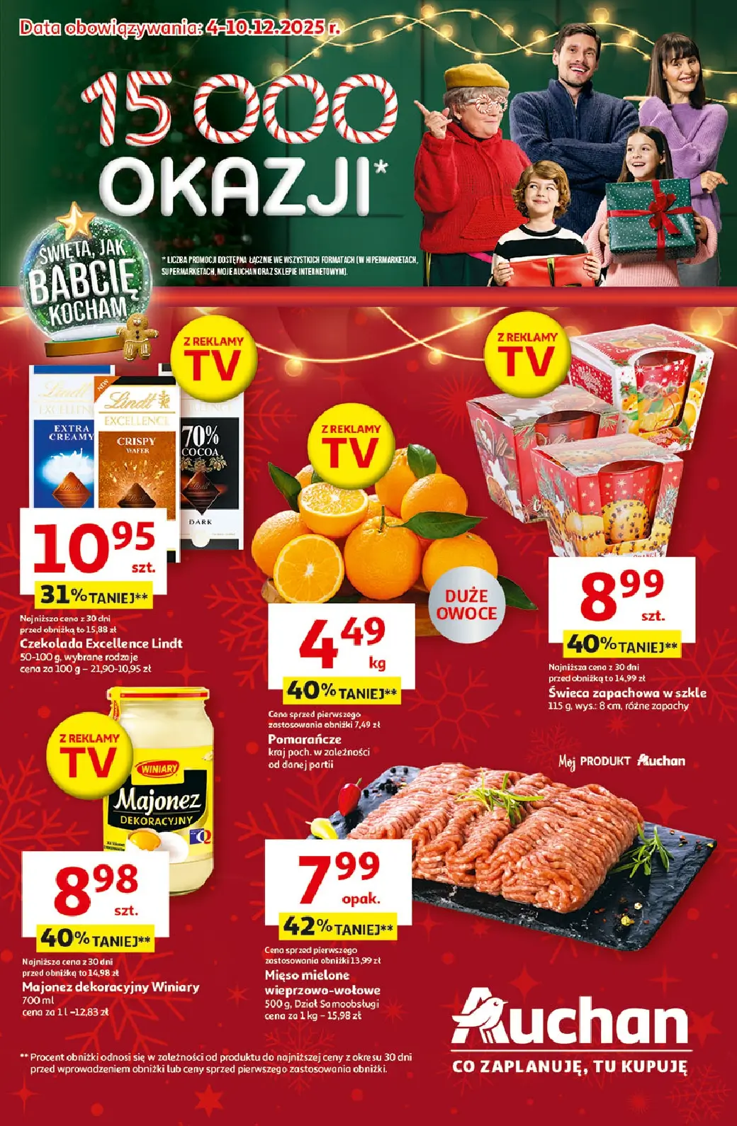 Auchan Hipermarket, gazetka do 10.12.2025 10.12.2025