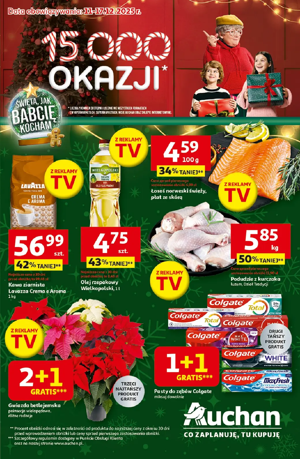 Auchan Hipermarket, gazetka do 17.12.2025