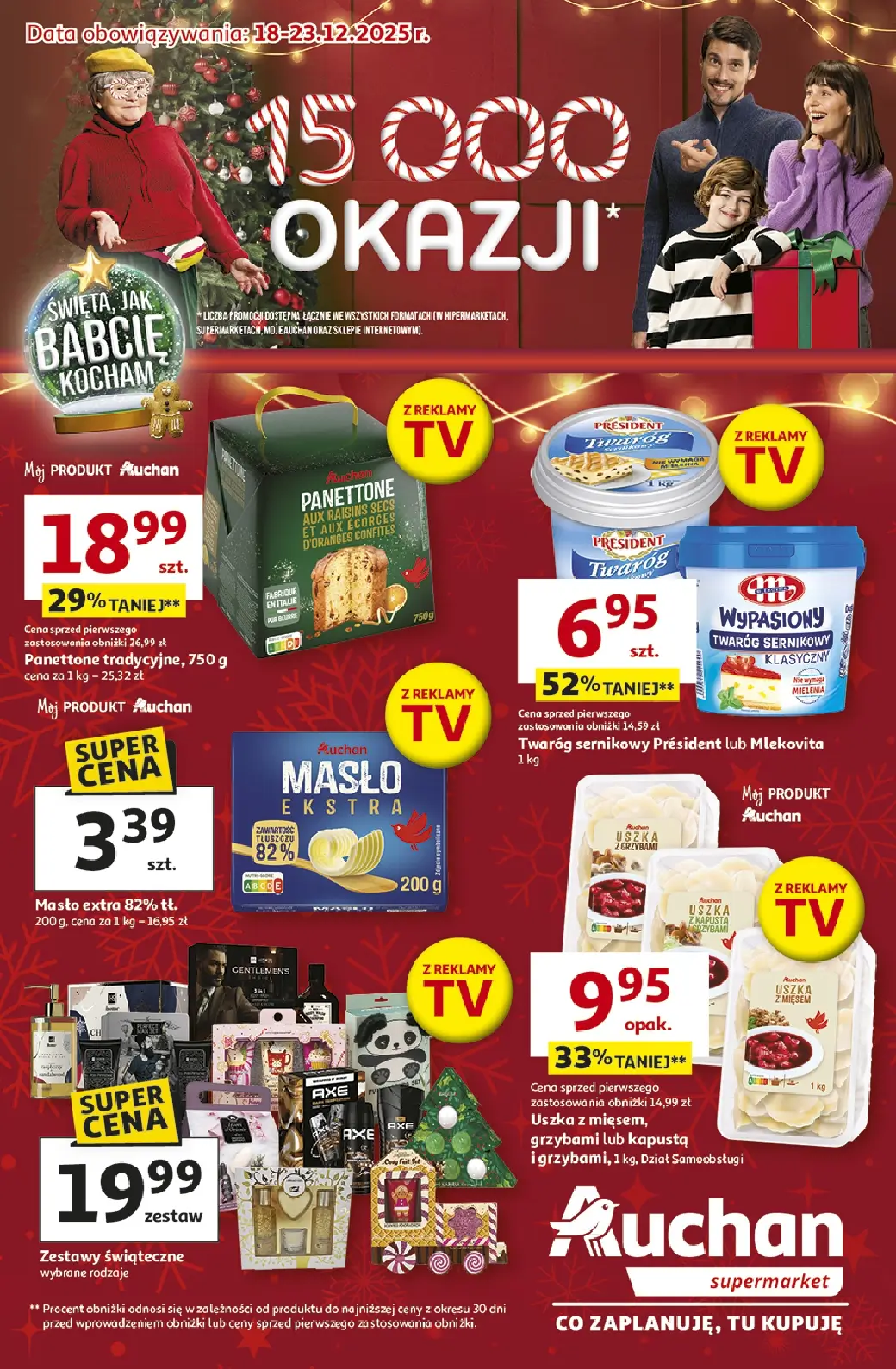 Auchan Supermarket, gazetka do 23.12.2025