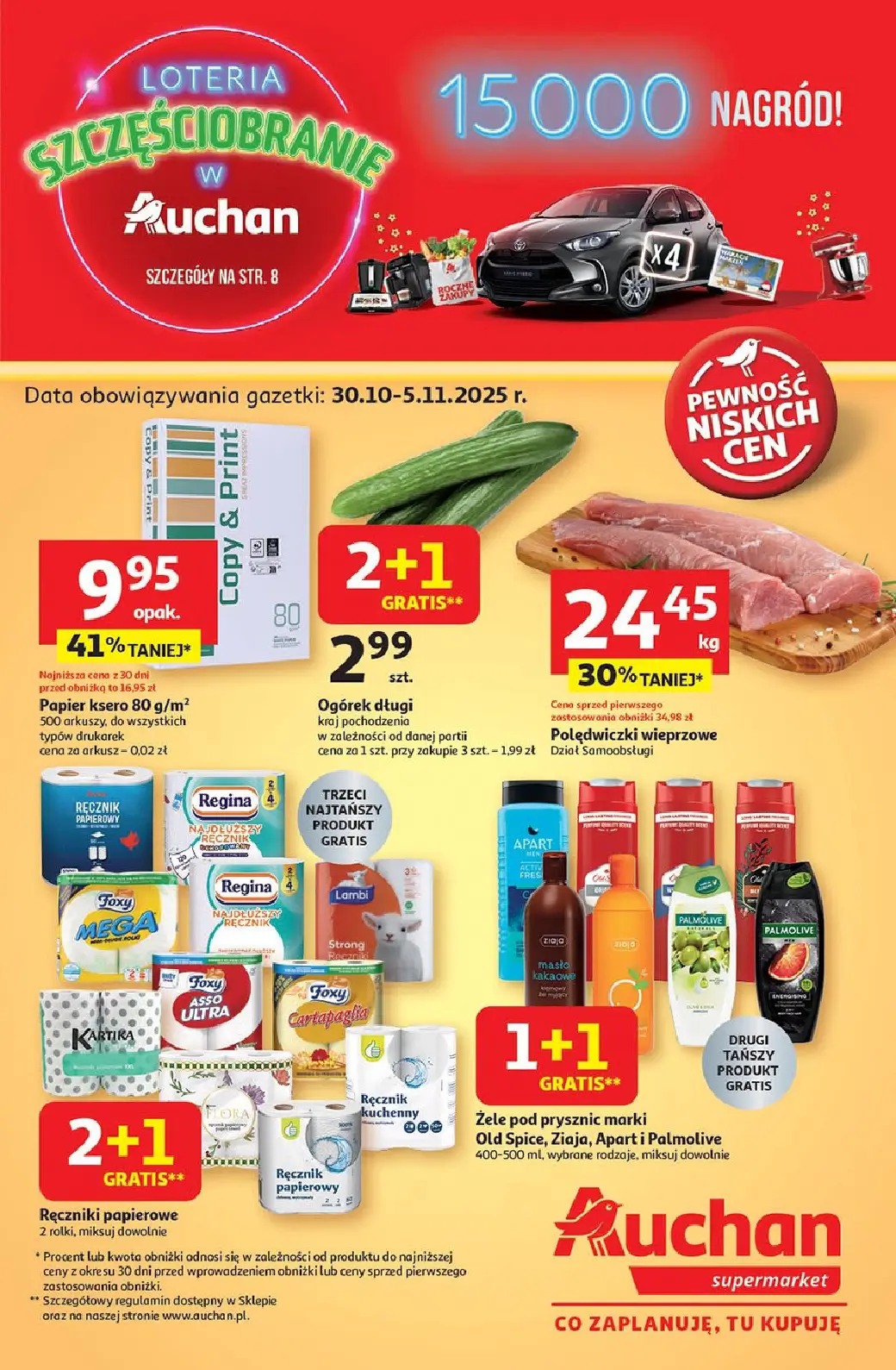 Auchan Supermarket, gazetka do 05.11.2025 05.11.2025