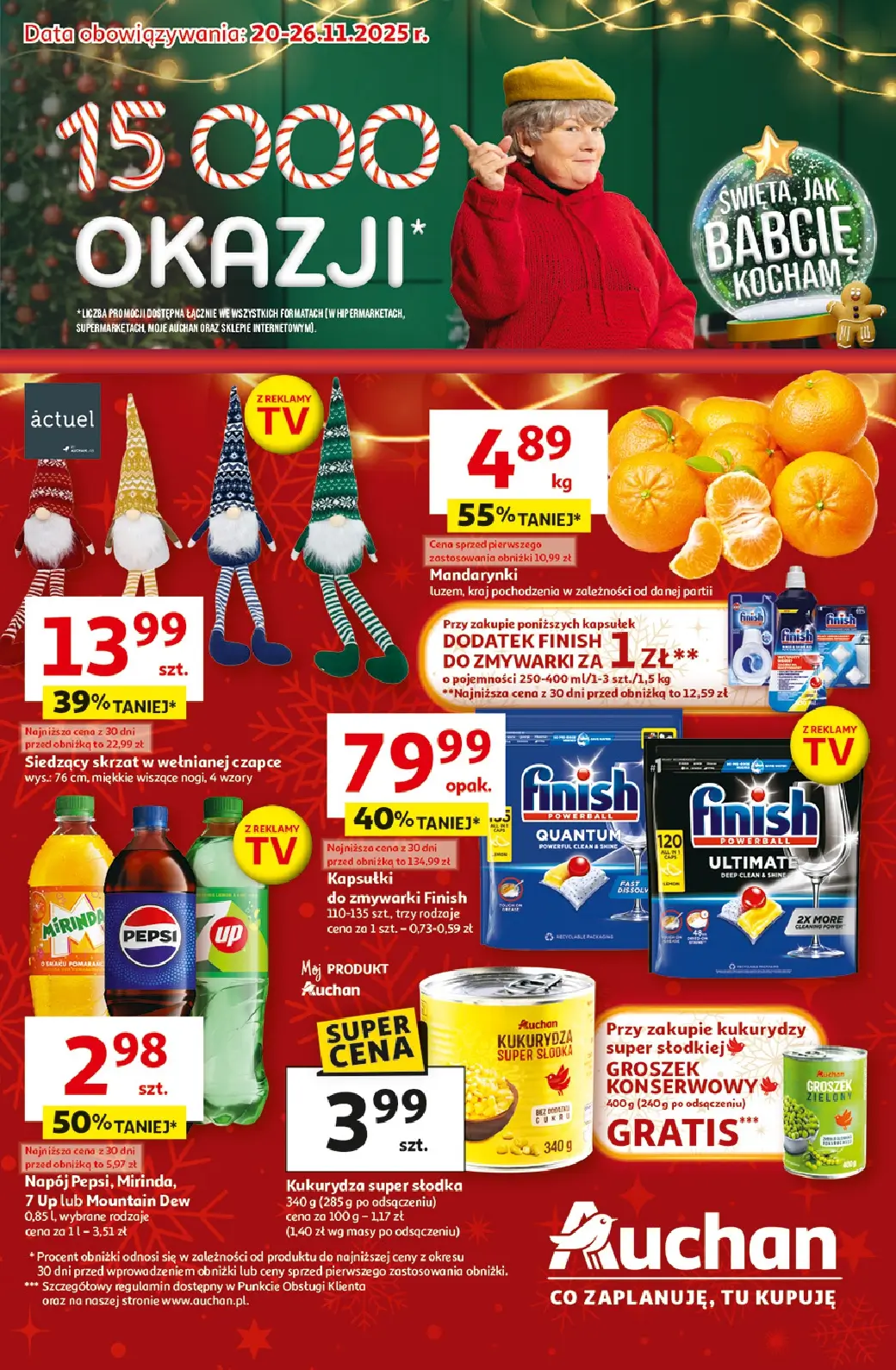 Auchan Hipermarket, gazetka do 26.11.2025