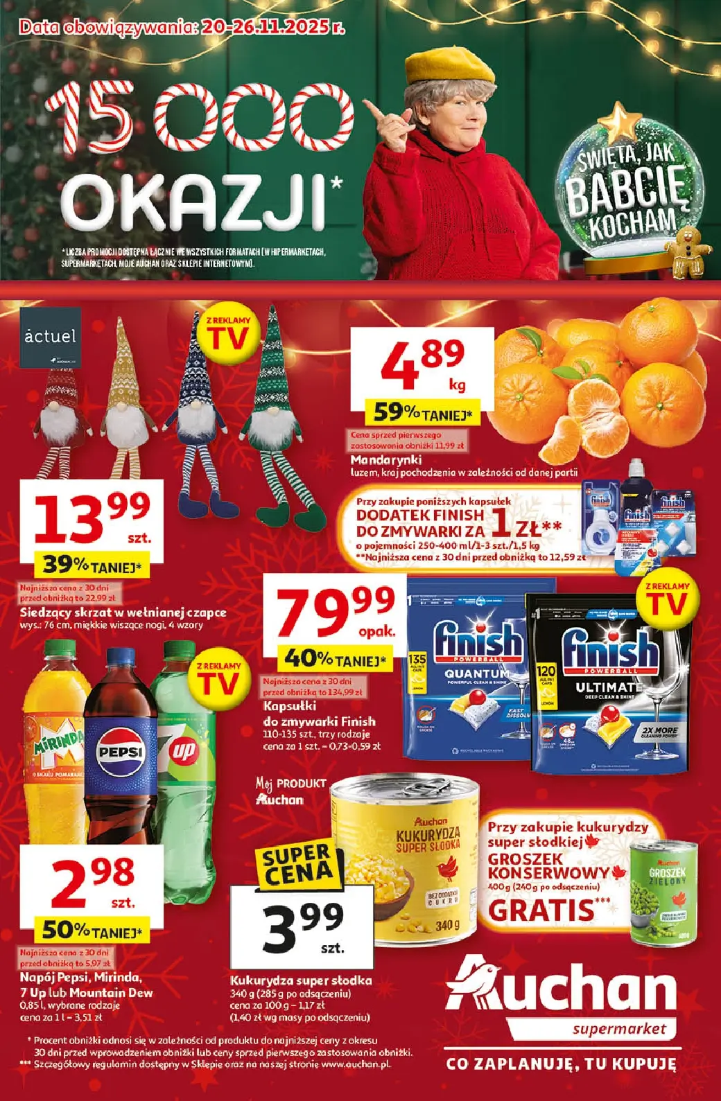 Auchan Supermarket, gazetka do 26.11.2025