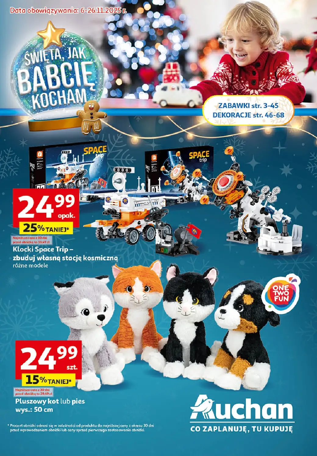 Auchan, katalog z zabawkami do 26.11.2025 26.11.2025
