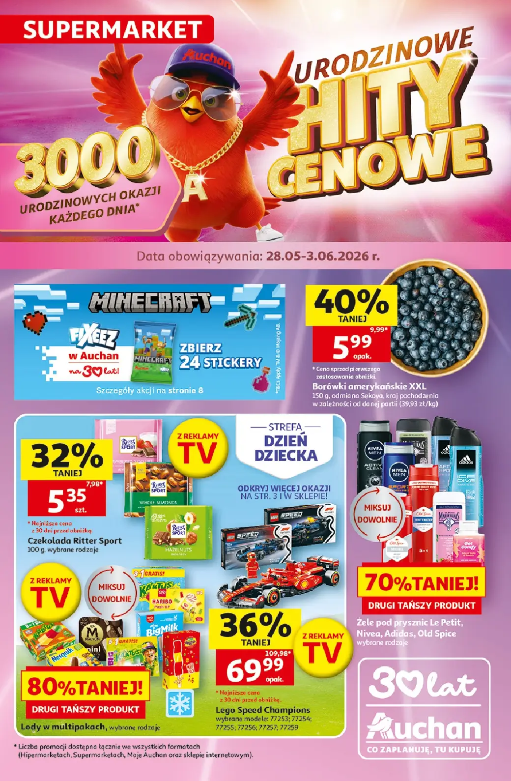 Auchan Supermarket, gazetka do 03.06.2026