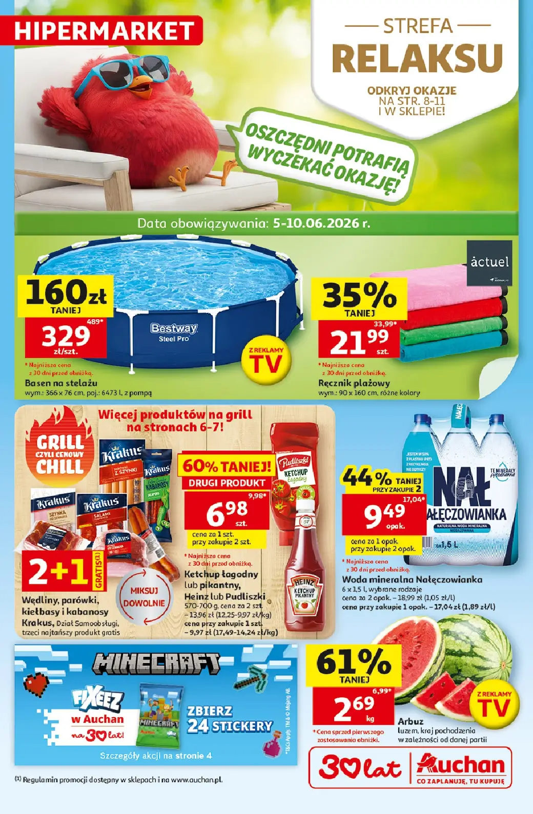Auchan Hipermarket, gazetka do 10.06.2026