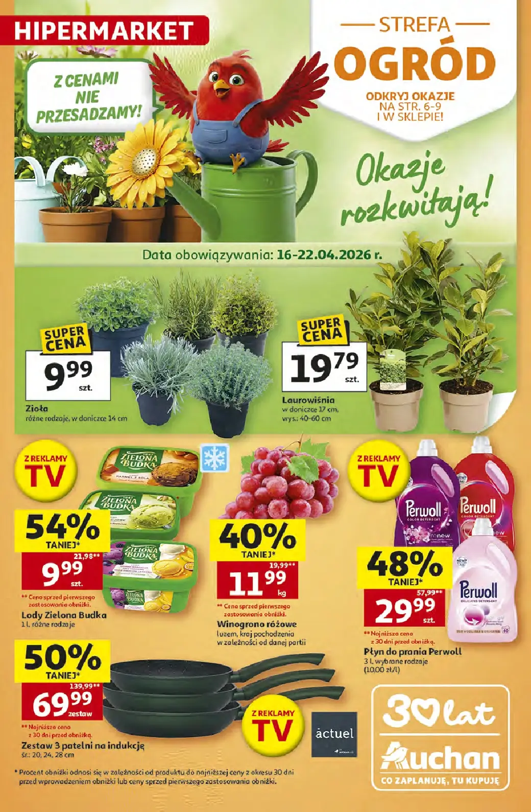 Auchan Hipermarket, gazetka do 22.04.2026 22.04.2026