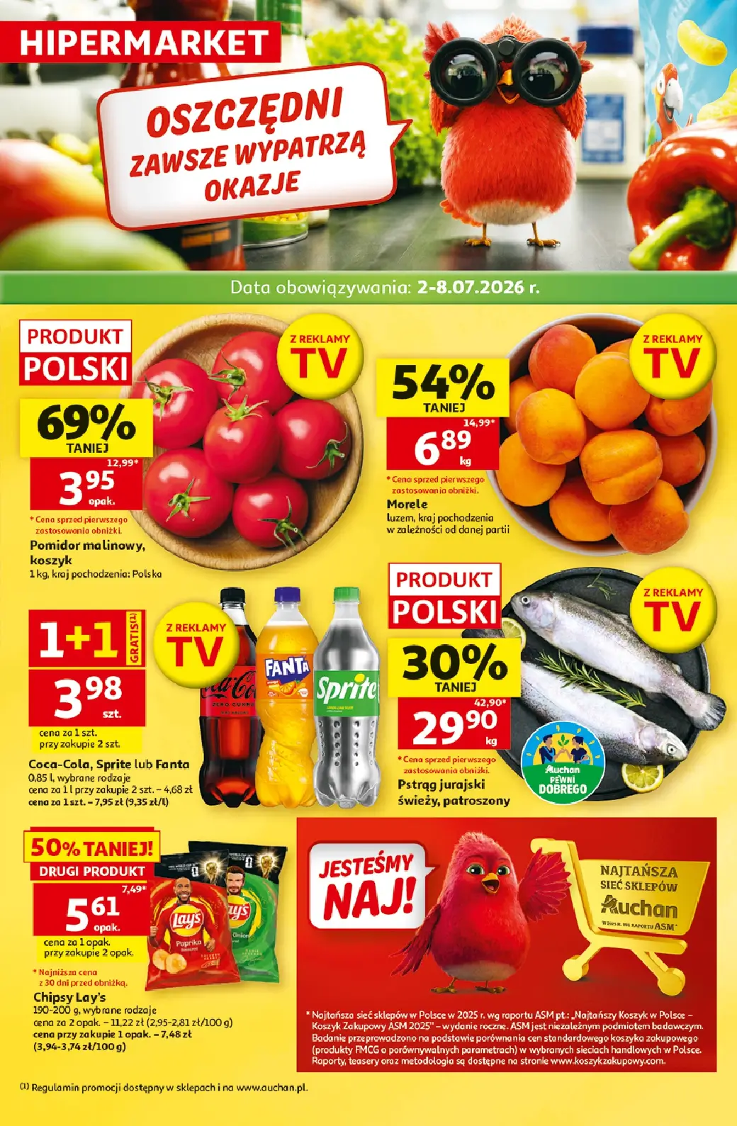 Auchan Hipermarket, gazetka do 08.07.2026 08.07.2026