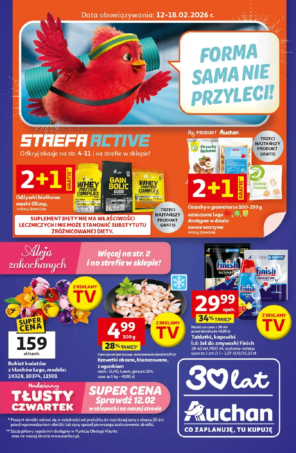 Auchan Hipermarket, gazetka do 18.02.2026