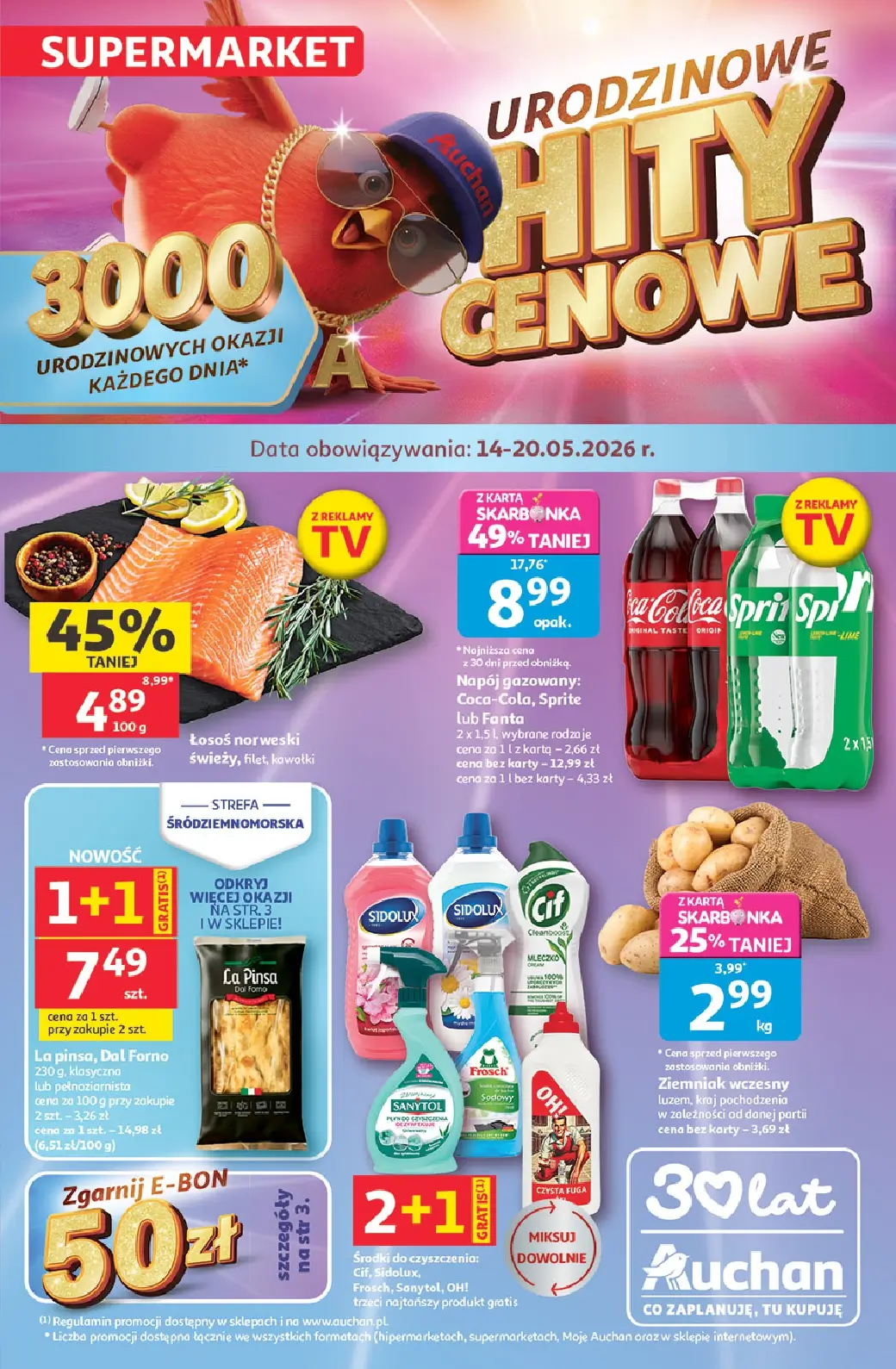 Auchan Supermarket, gazetka do 20.05.2026 20.05.2026