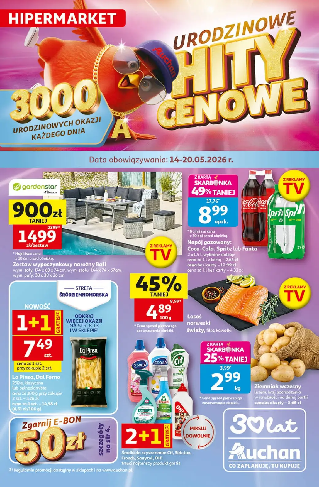 Auchan Hipermarket, gazetka do 20.05.2026 20.05.2026