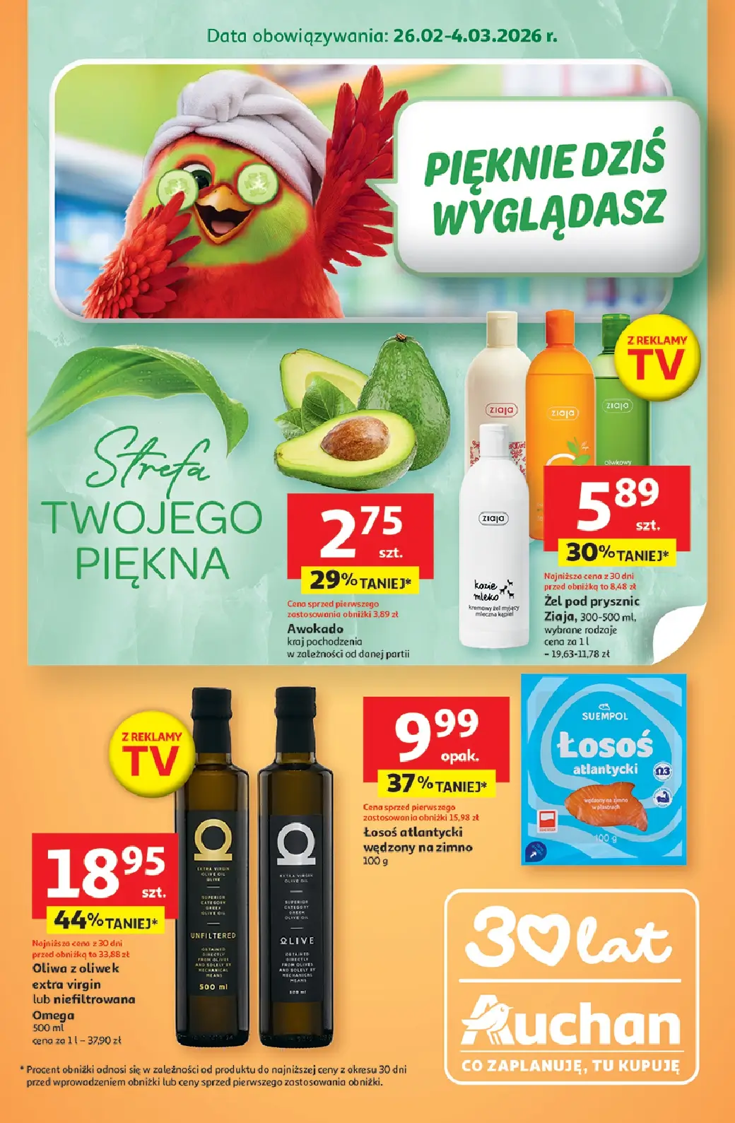 Auchan Supermarket, gazetka do 04.03.2026 04.03.2026