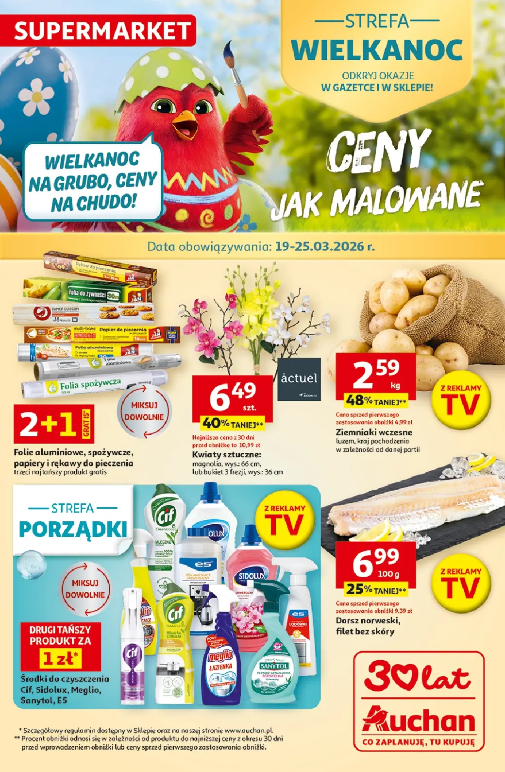 Auchan Supermarket, gazetka do 25.03.2026