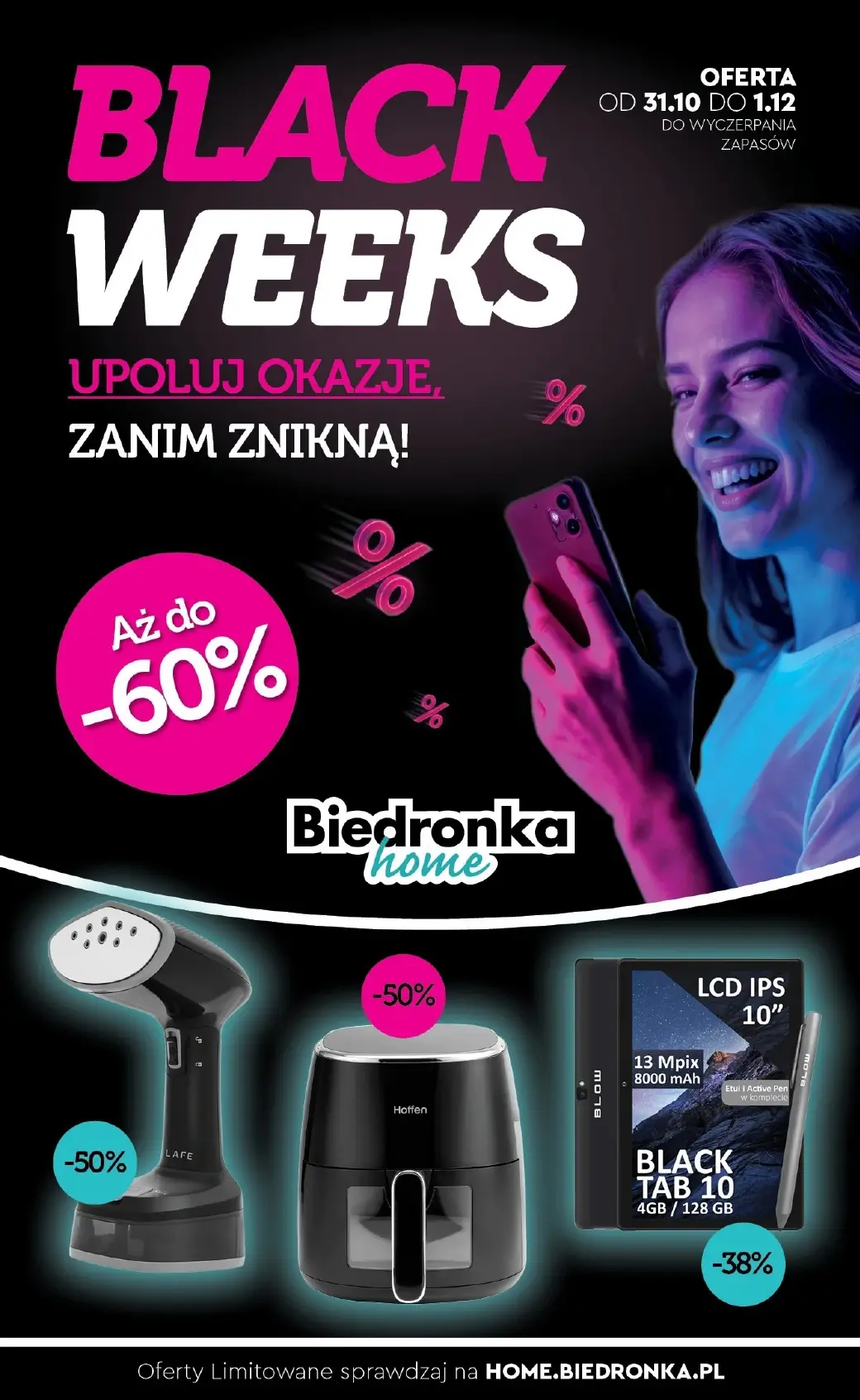 Biedronka, gazetka do 01.12.2025 01.12.2025