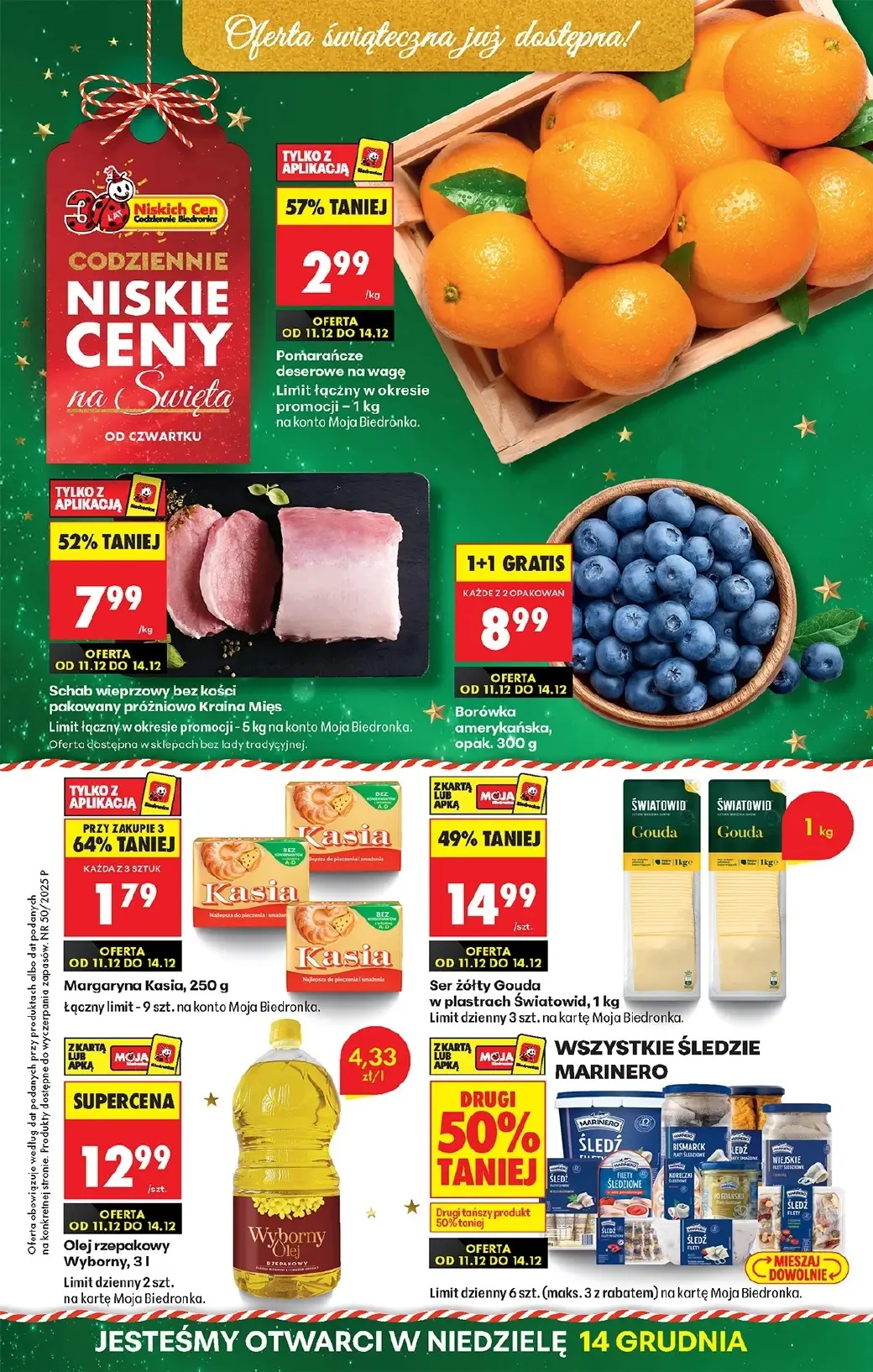 Biedronka, gazetka do 17.12.2025
