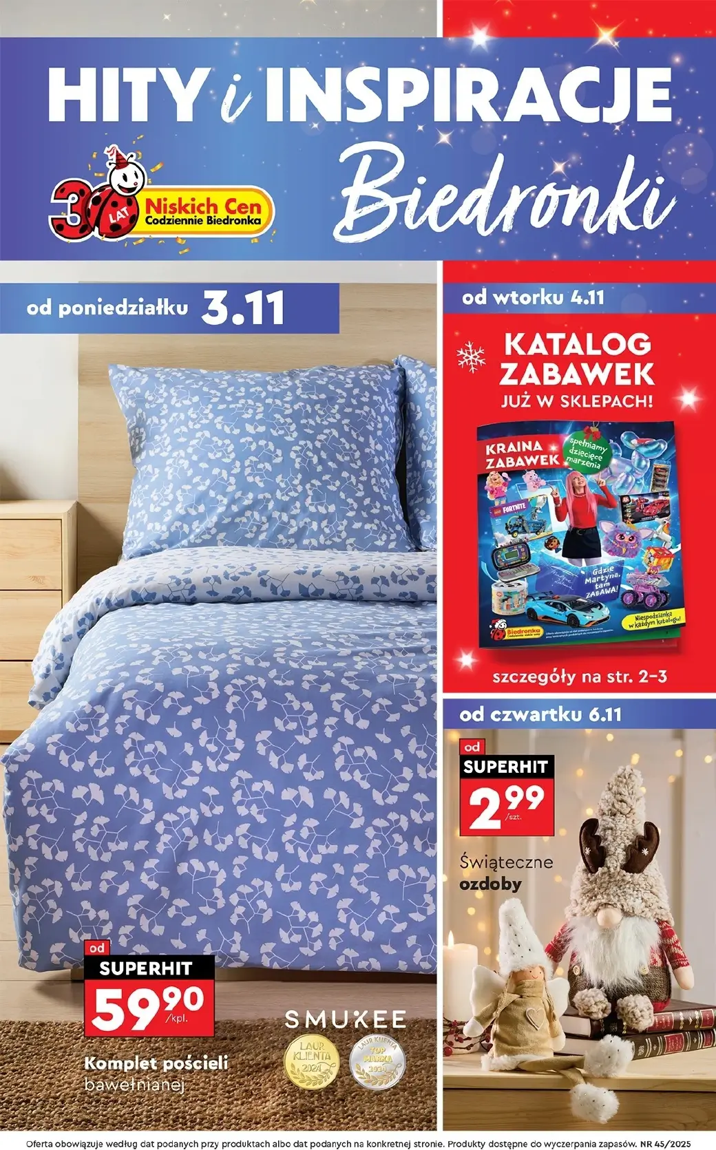 Biedronka, gazetka do 19.11.2025