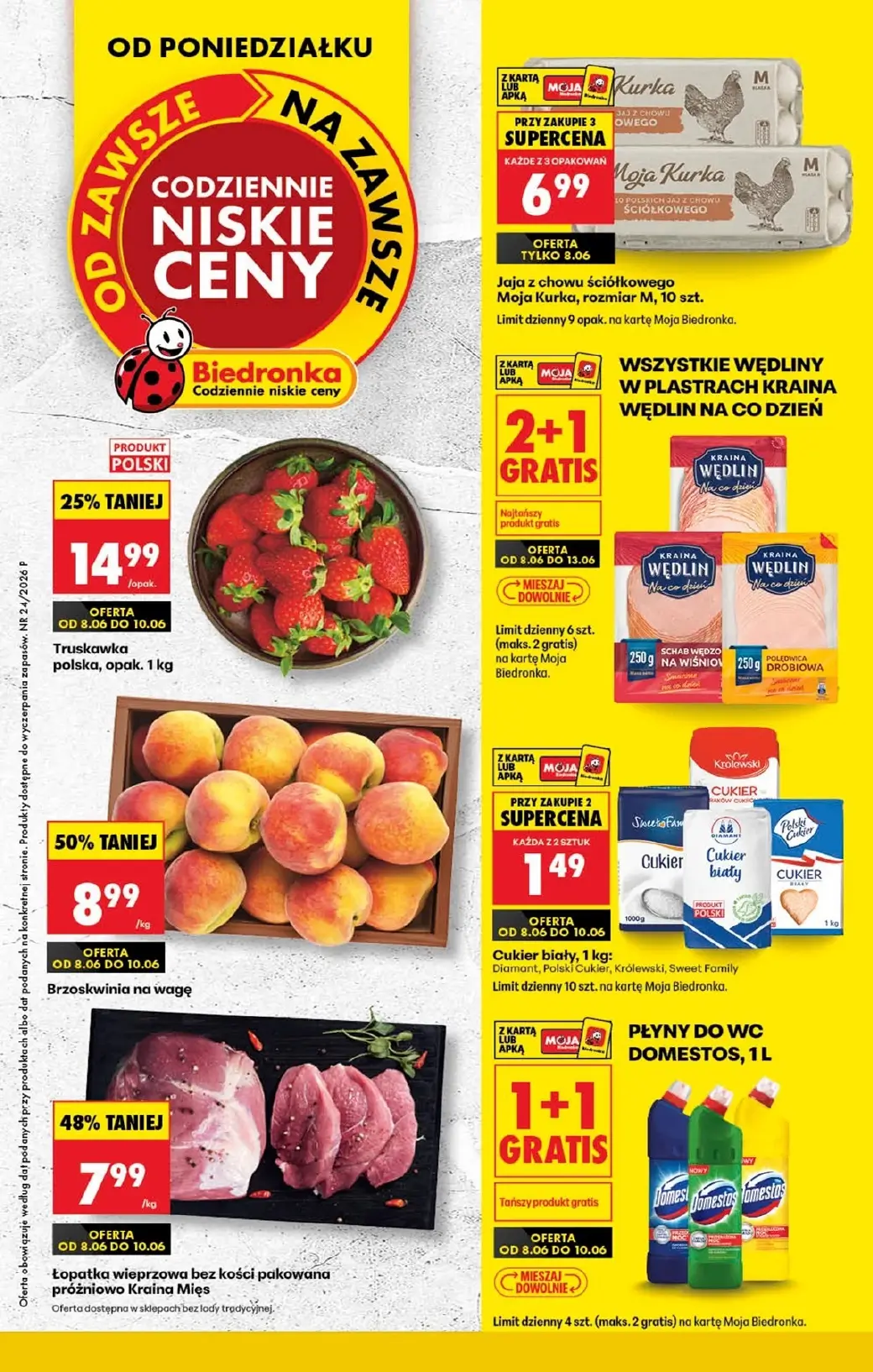 Biedronka, gazetka do 13.06.2026