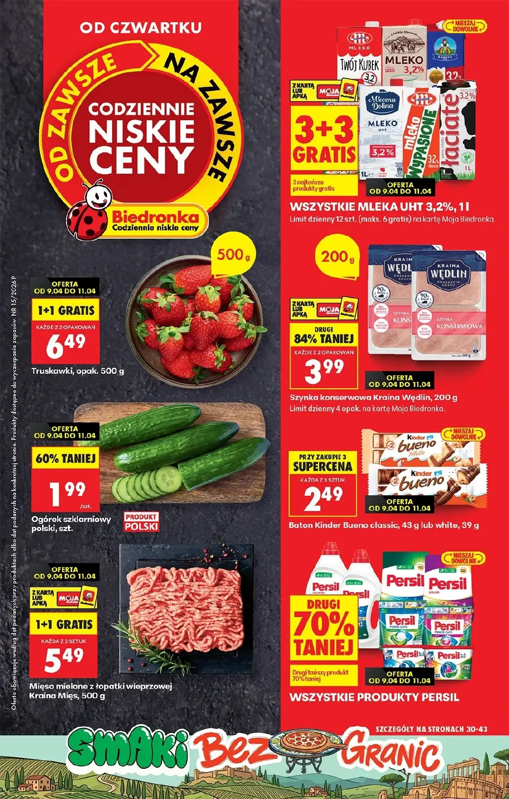 Biedronka, gazetka do 15.04.2026