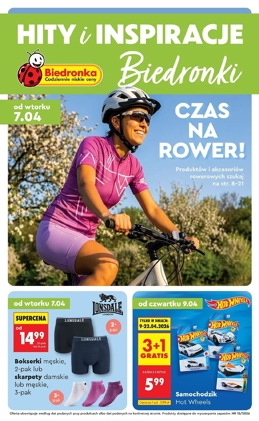 Biedronka, gazetka do 22.04.2026 22.04.2026