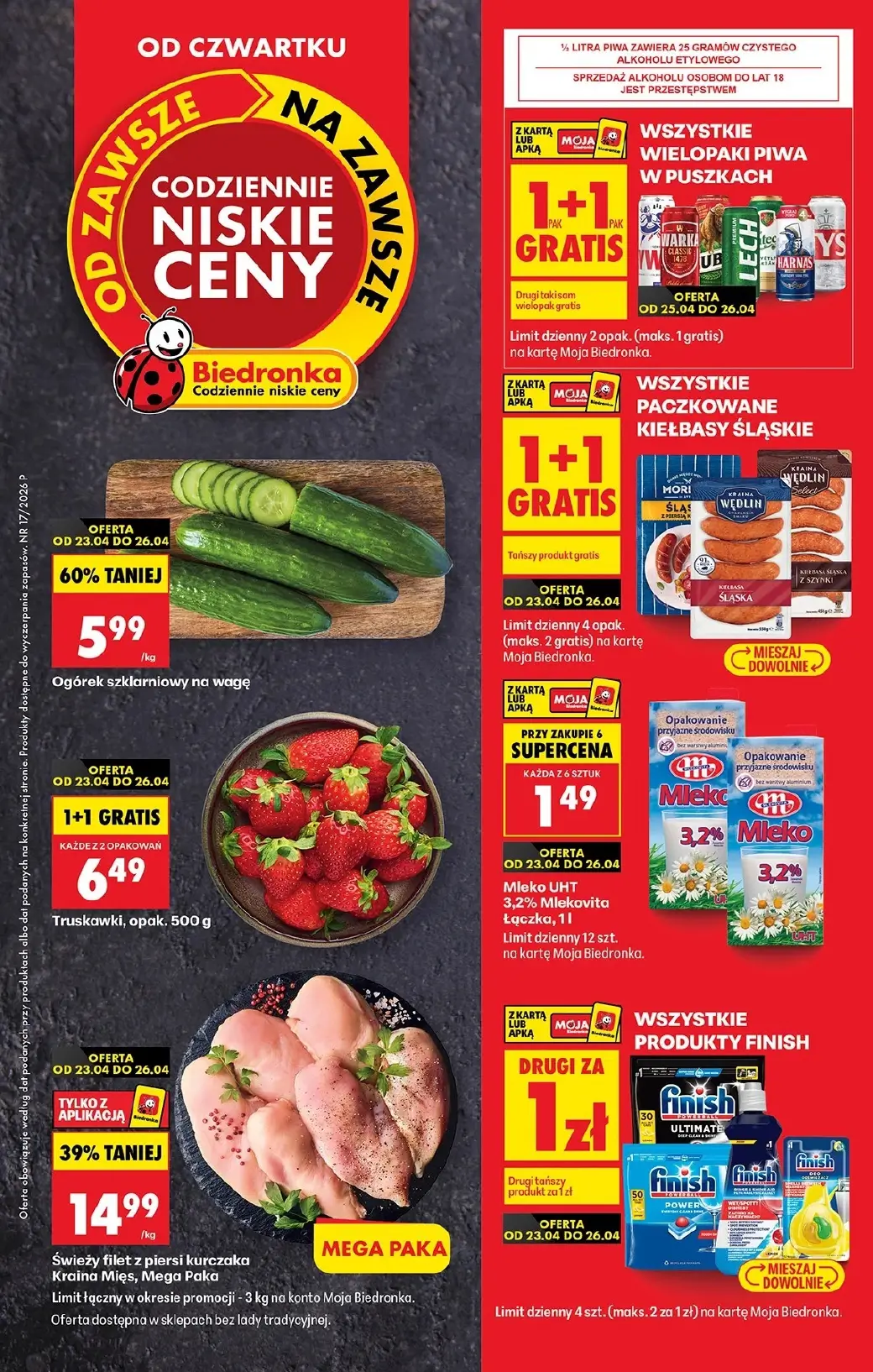 Biedronka, gazetka do 29.04.2026