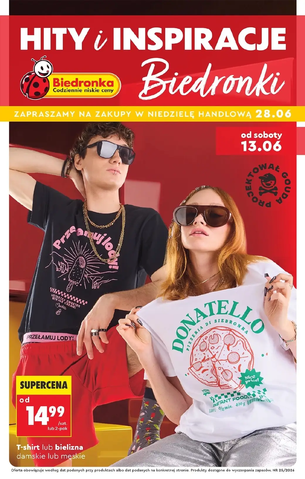 Biedronka, gazetka do 01.07.2026