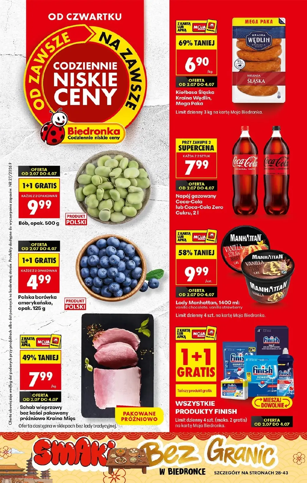 Biedronka, gazetka do 08.07.2026