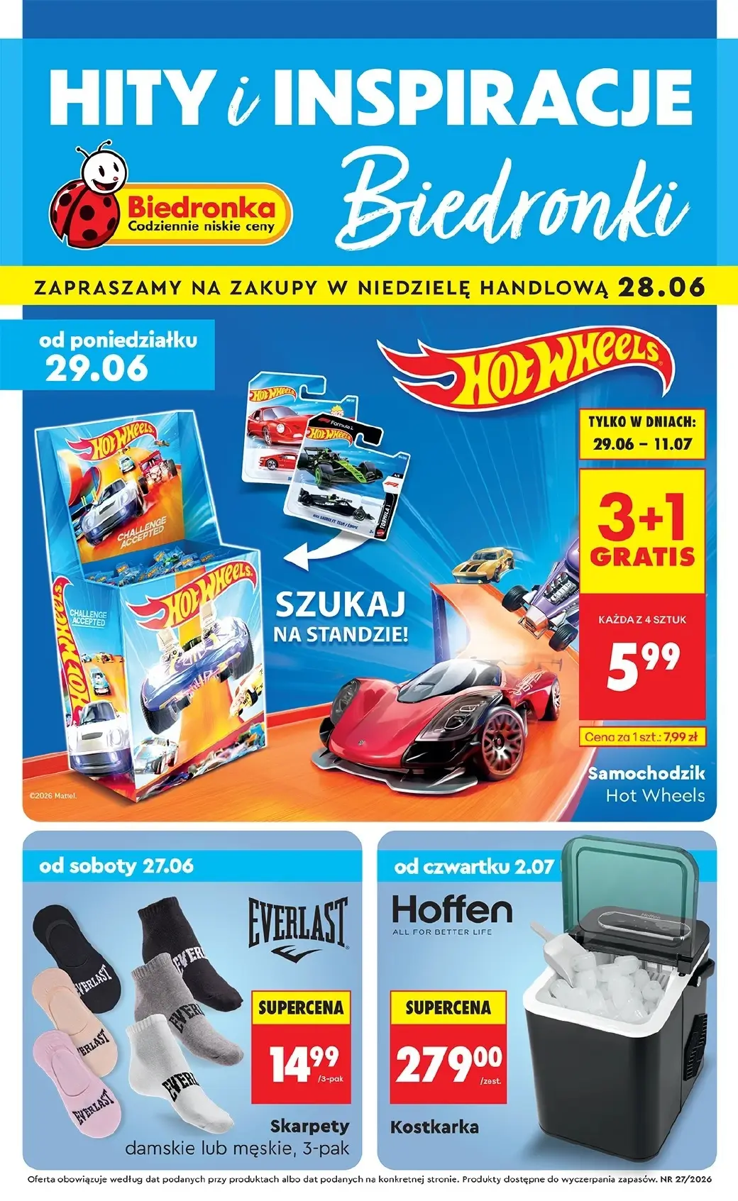 Biedronka, gazetka do 15.07.2026