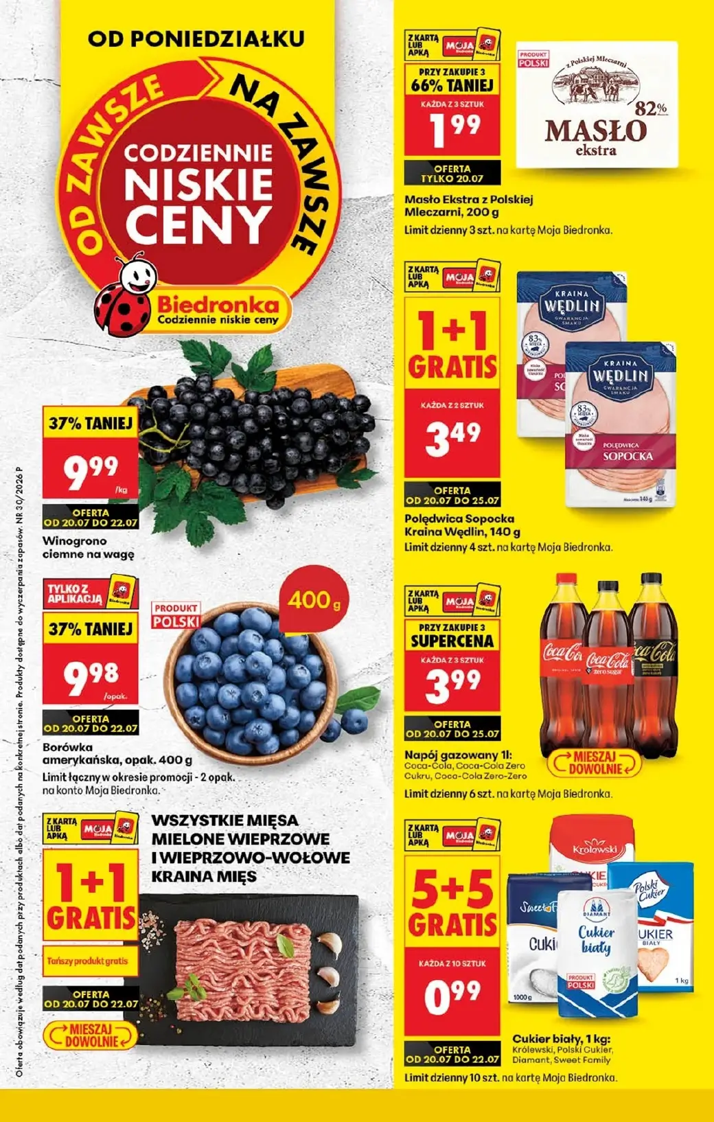Biedronka, gazetka do 25.07.2026 25.07.2026