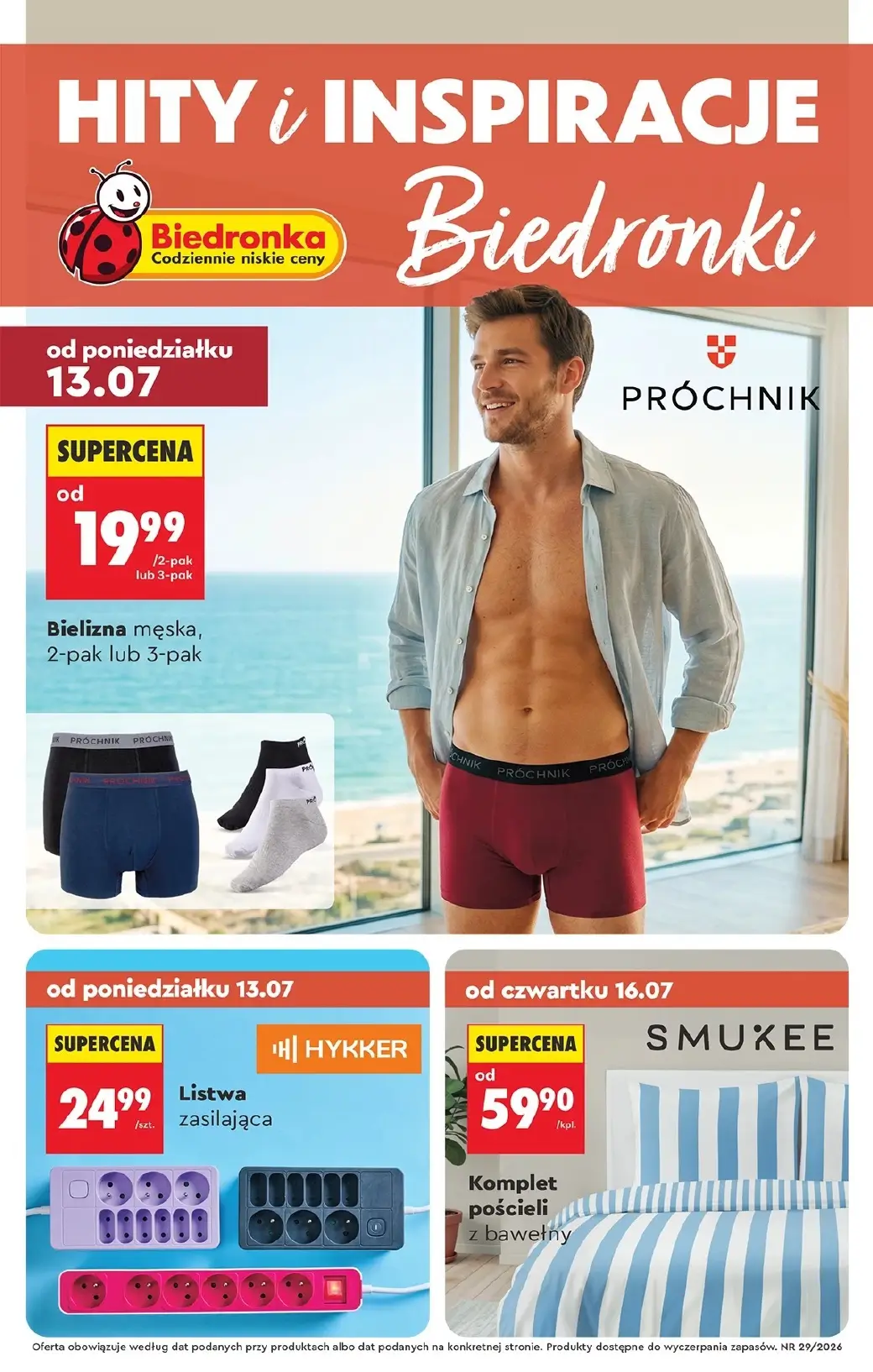 Biedronka, gazetka do 29.07.2026