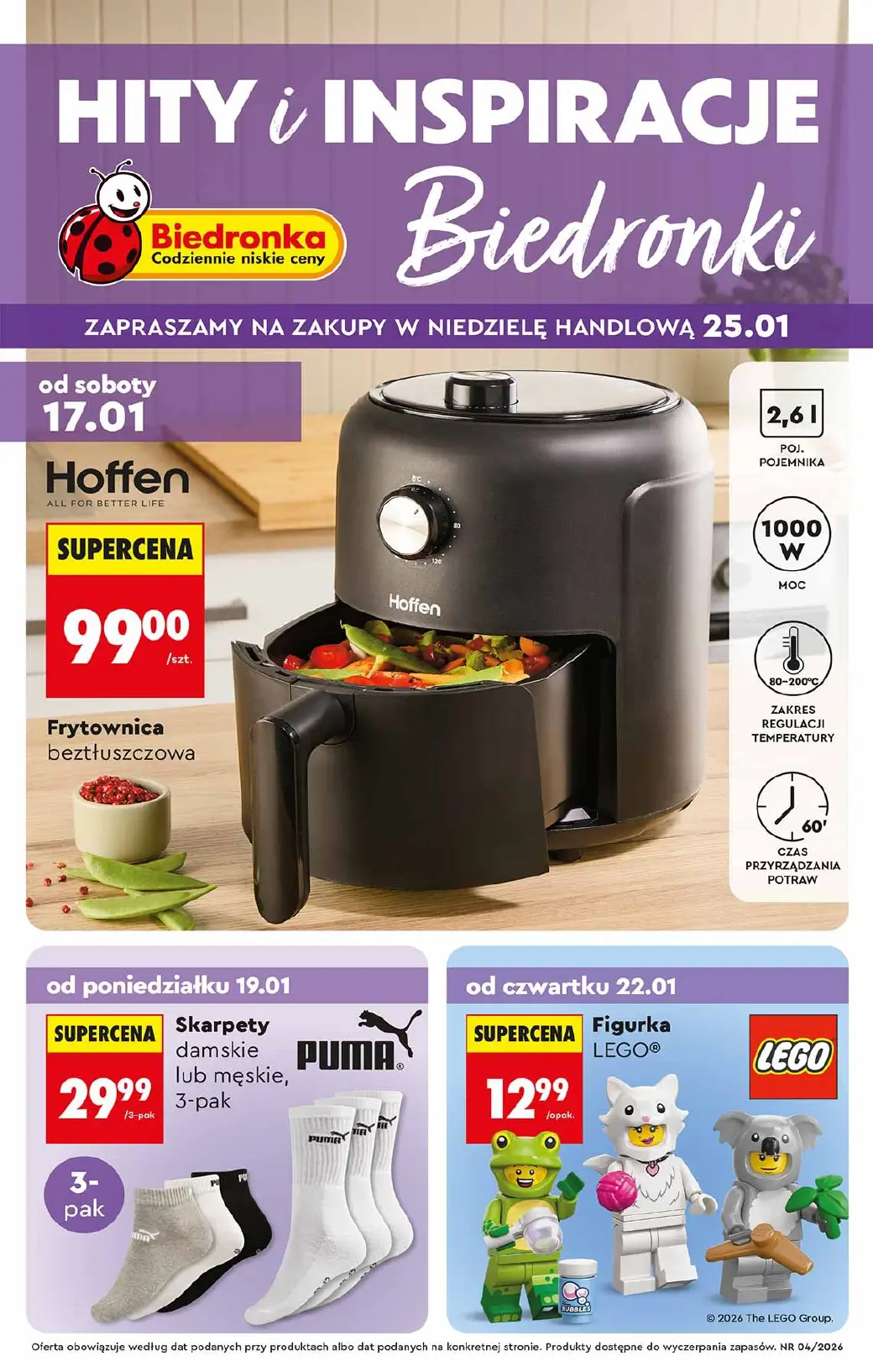 Biedronka, gazetka do 04.02.2025
