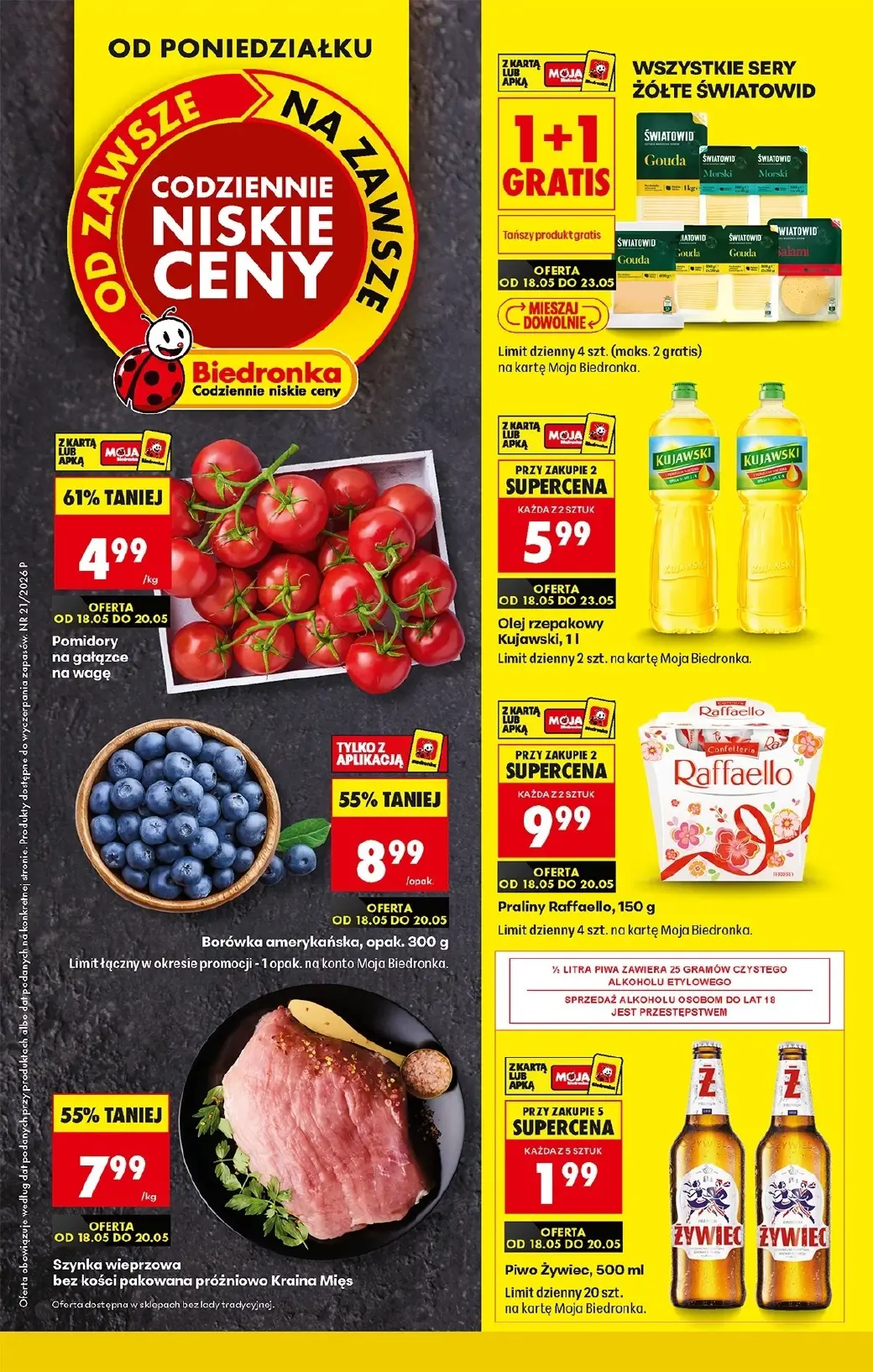 Biedronka, gazetka do 23.05.2026