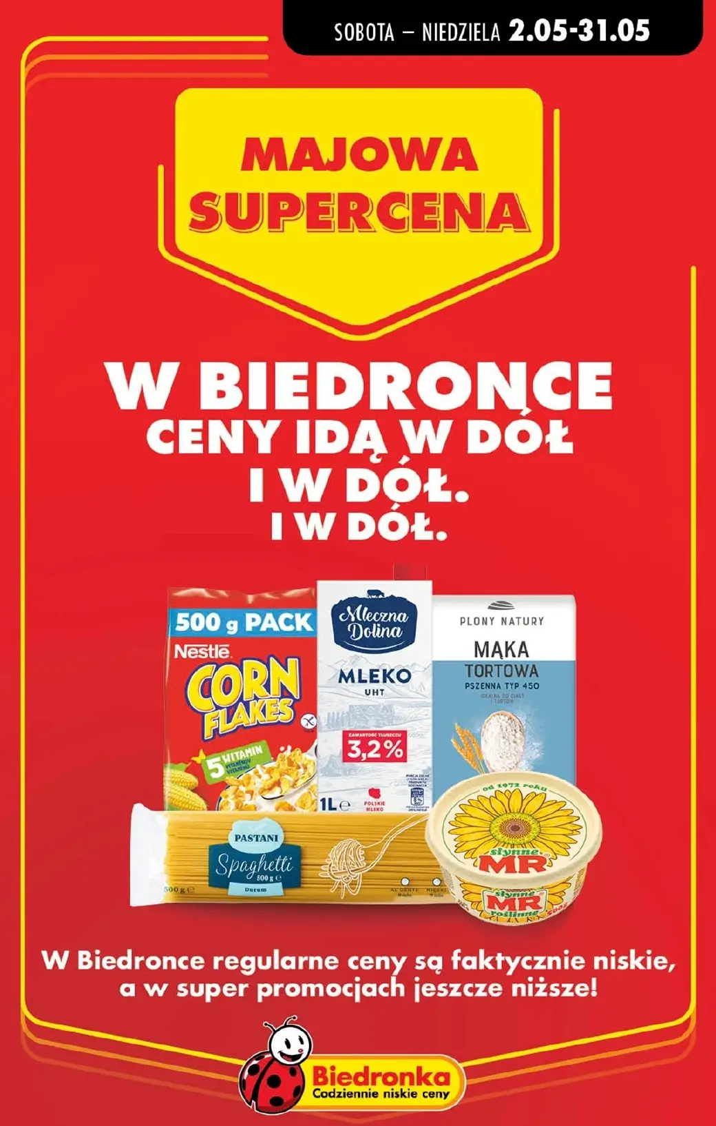 Biedronka, gazetka do 31.05.2026