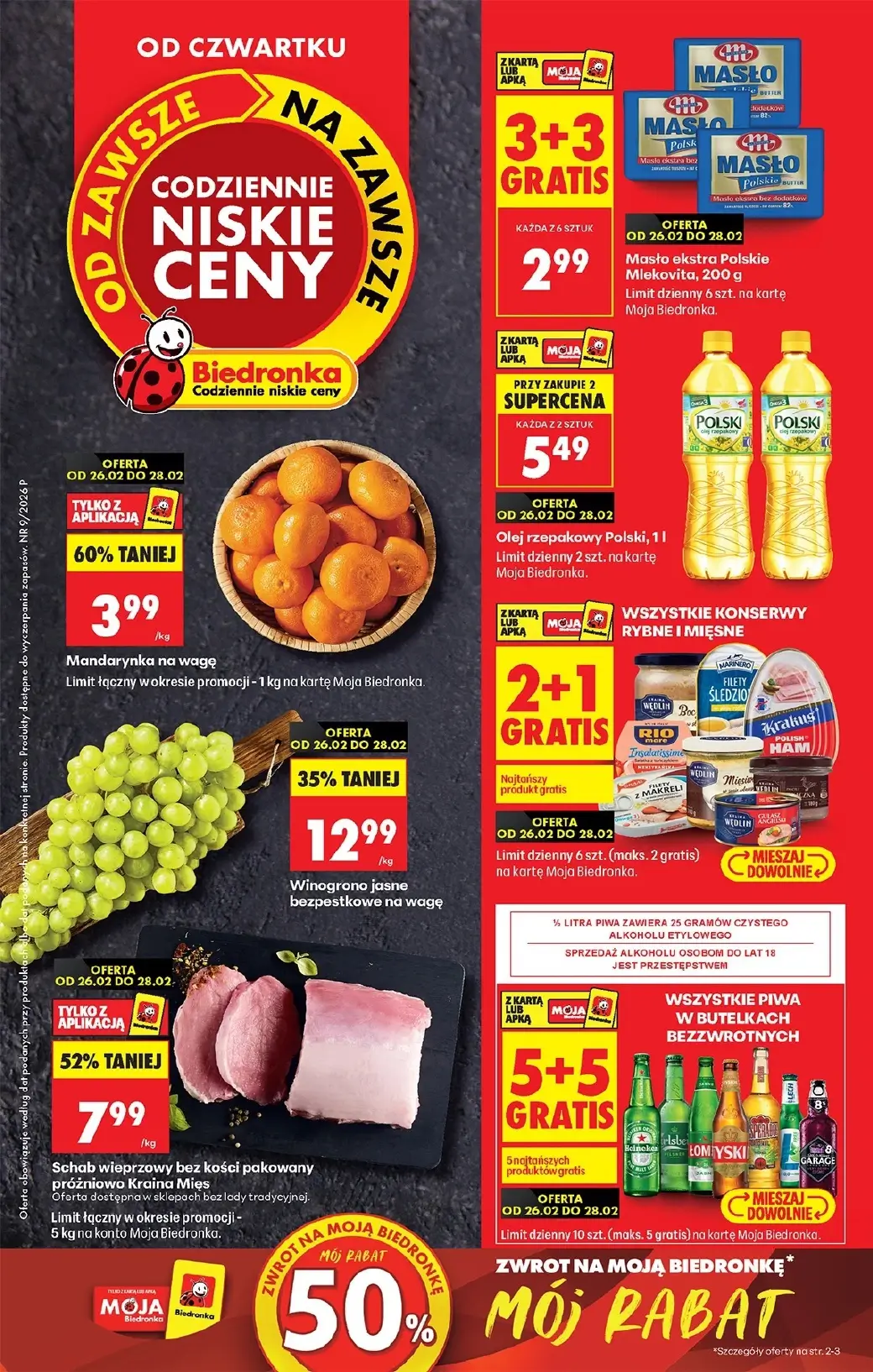 Biedronka, gazetka do 03.03.2026 03.03.2026