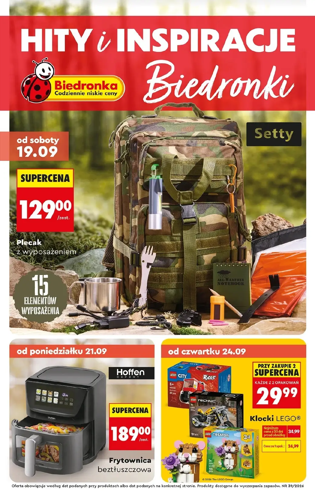Biedronka, gazetka do 07.10.2026