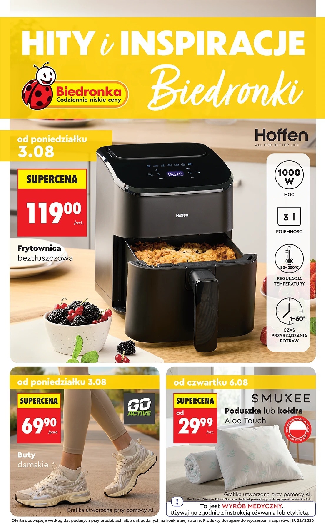 Biedronka, gazetka do 19.08.2026