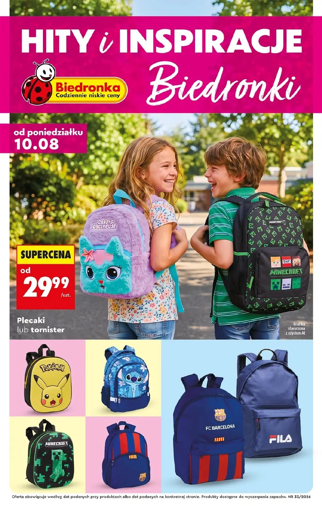 Biedronka, gazetka do 26.08.2026