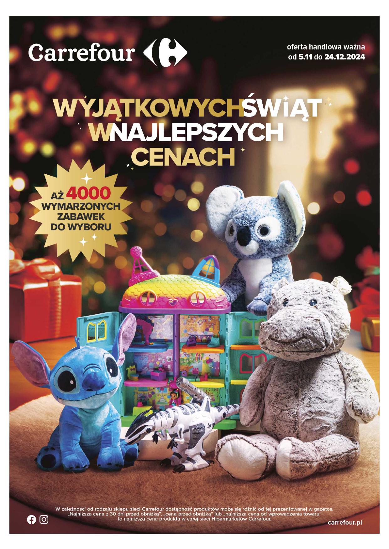 Carrefour, gazetka do 24.12.2024 - Wyjątkowych świąt w najlepszych cenach 