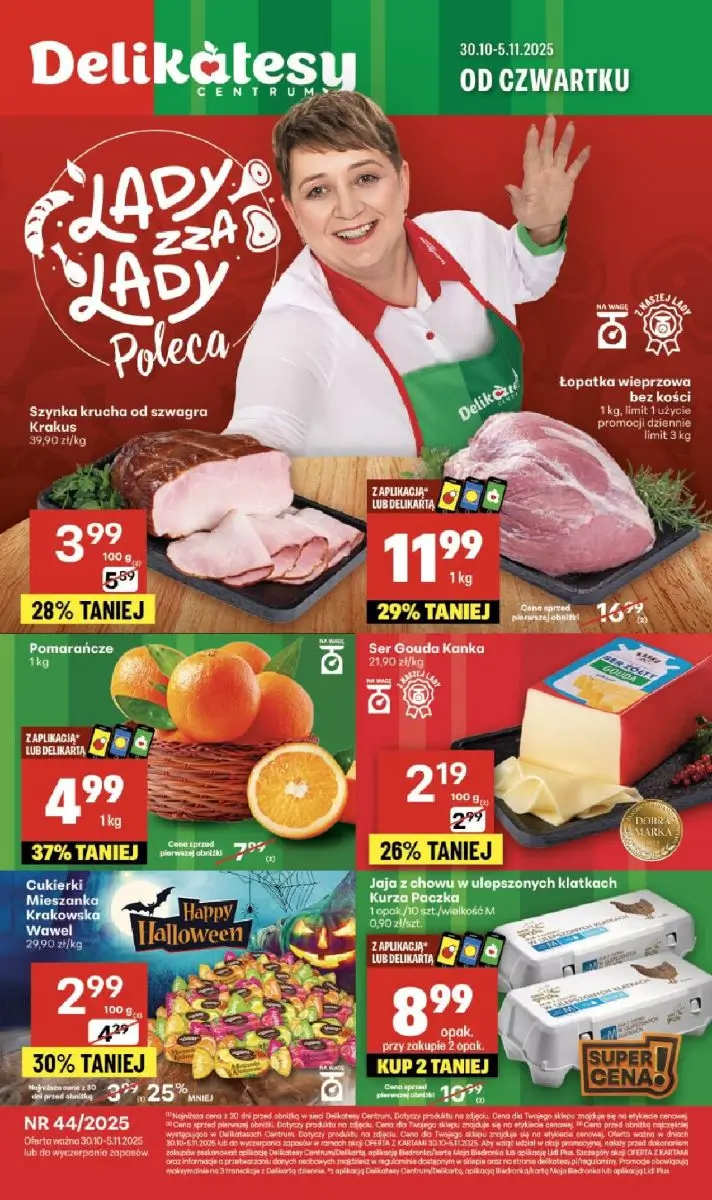 Delikatesy Centrum, gazetka do 05.11.2025