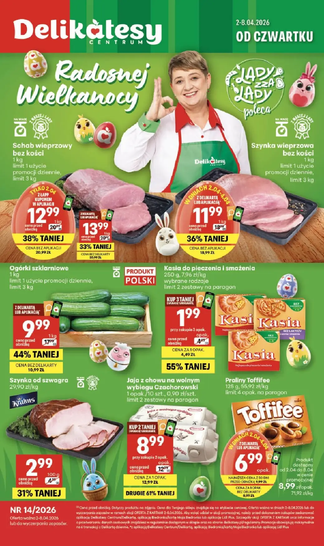 Delikatesy Centrum, gazetka 08.04.2026 08.04.2026