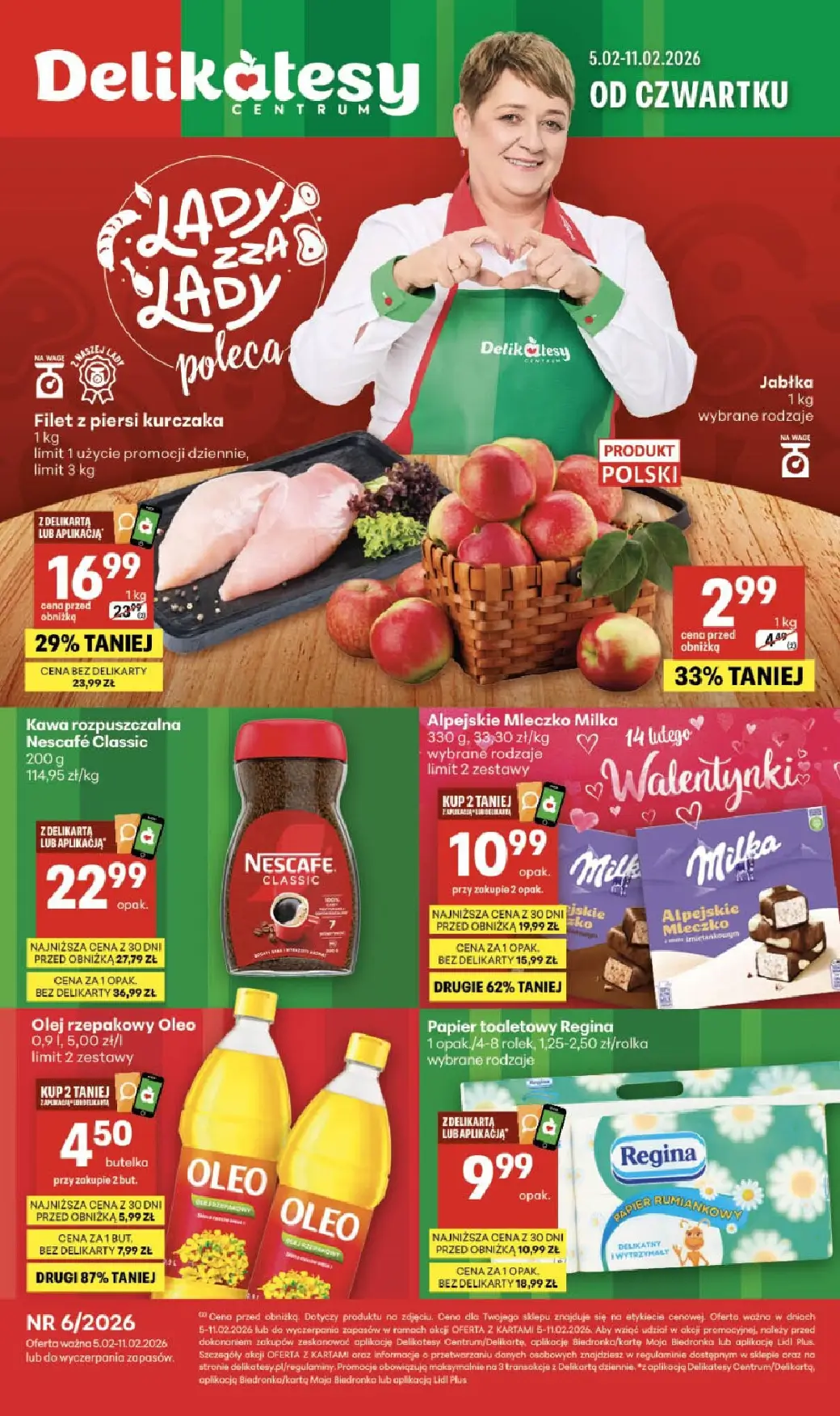 Delikatesy Centrum, gazetka do 11.02.2026