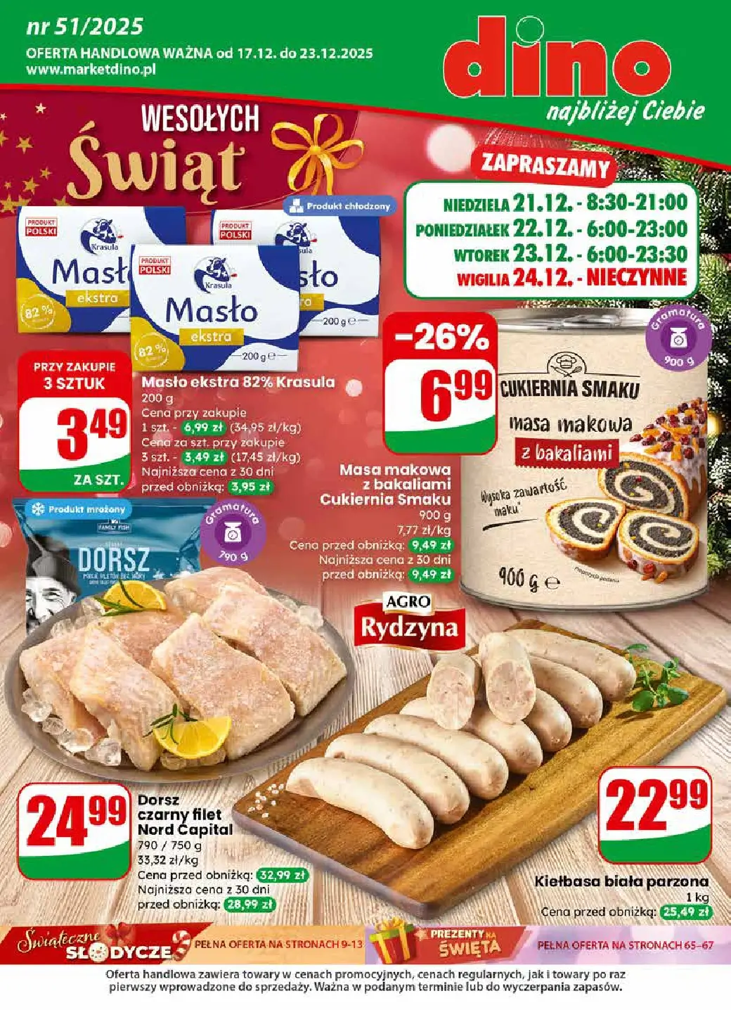 Dino, gazetka do 23.12.2025 23.12.2025