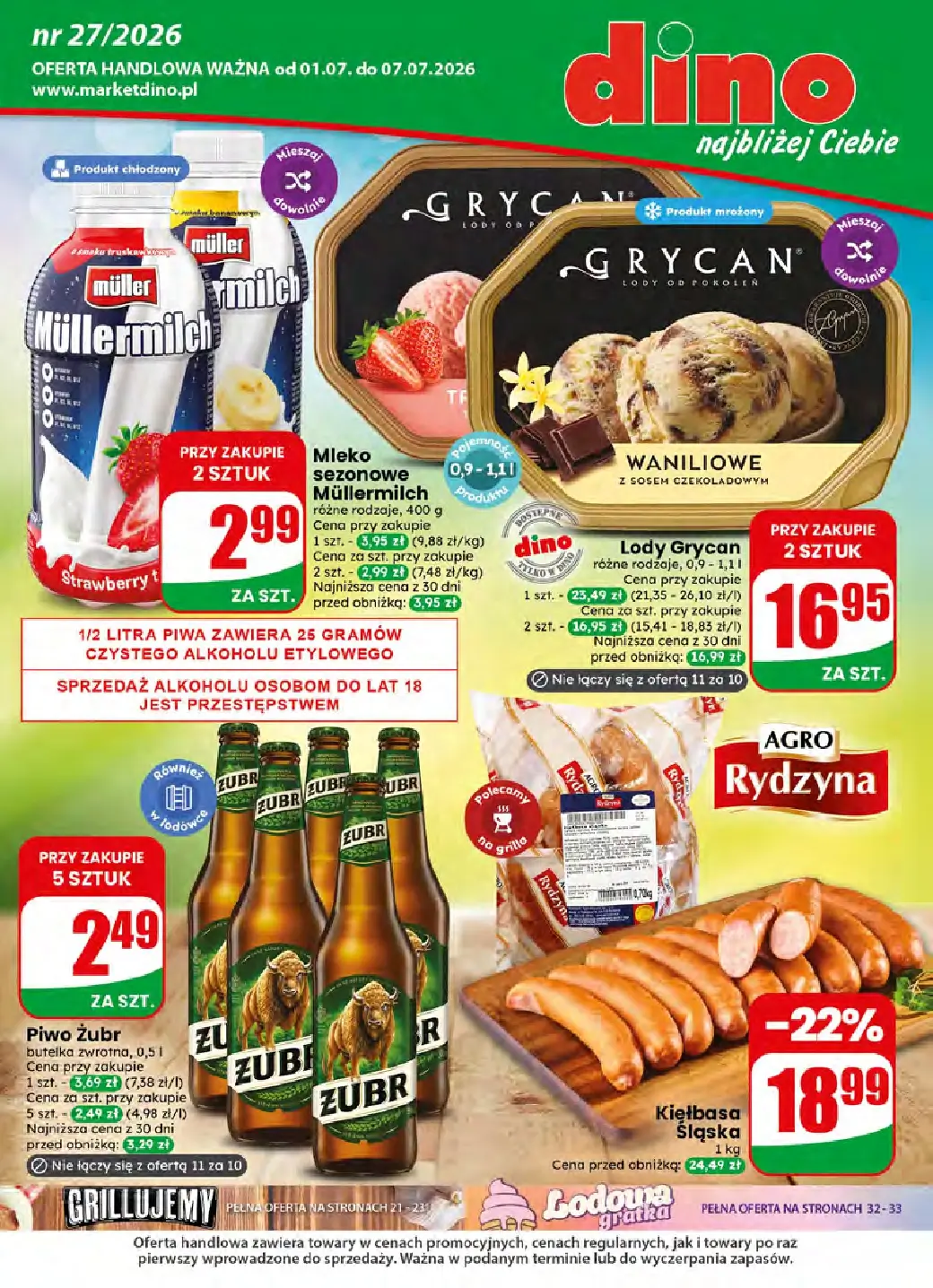 Dino, gazetka do 07.07.2026